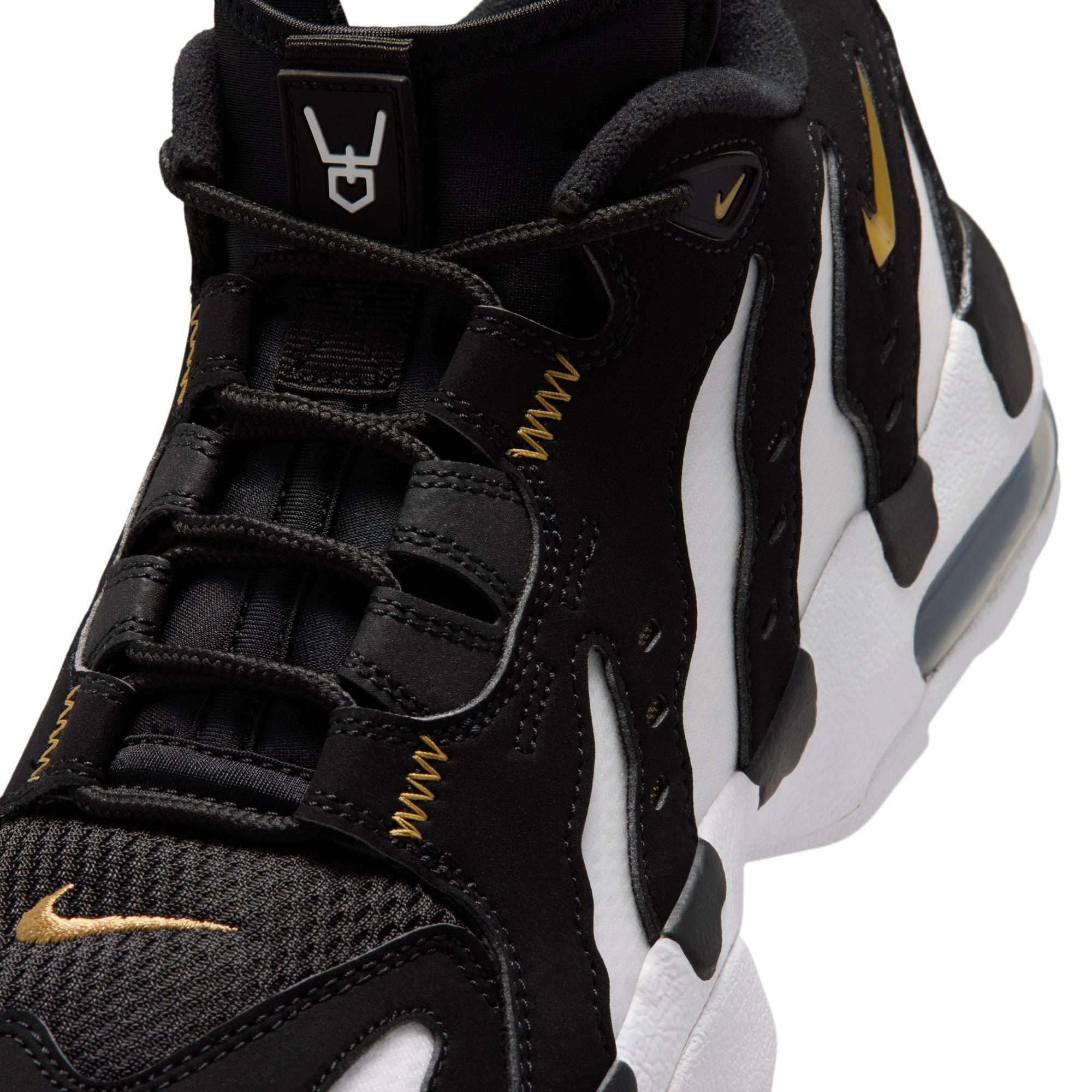 Nike Air DT Max '96 Low "Black/White" Men's Shoe - BLACK/METALLIC GOLD/WHITE Thumbnail View 5
