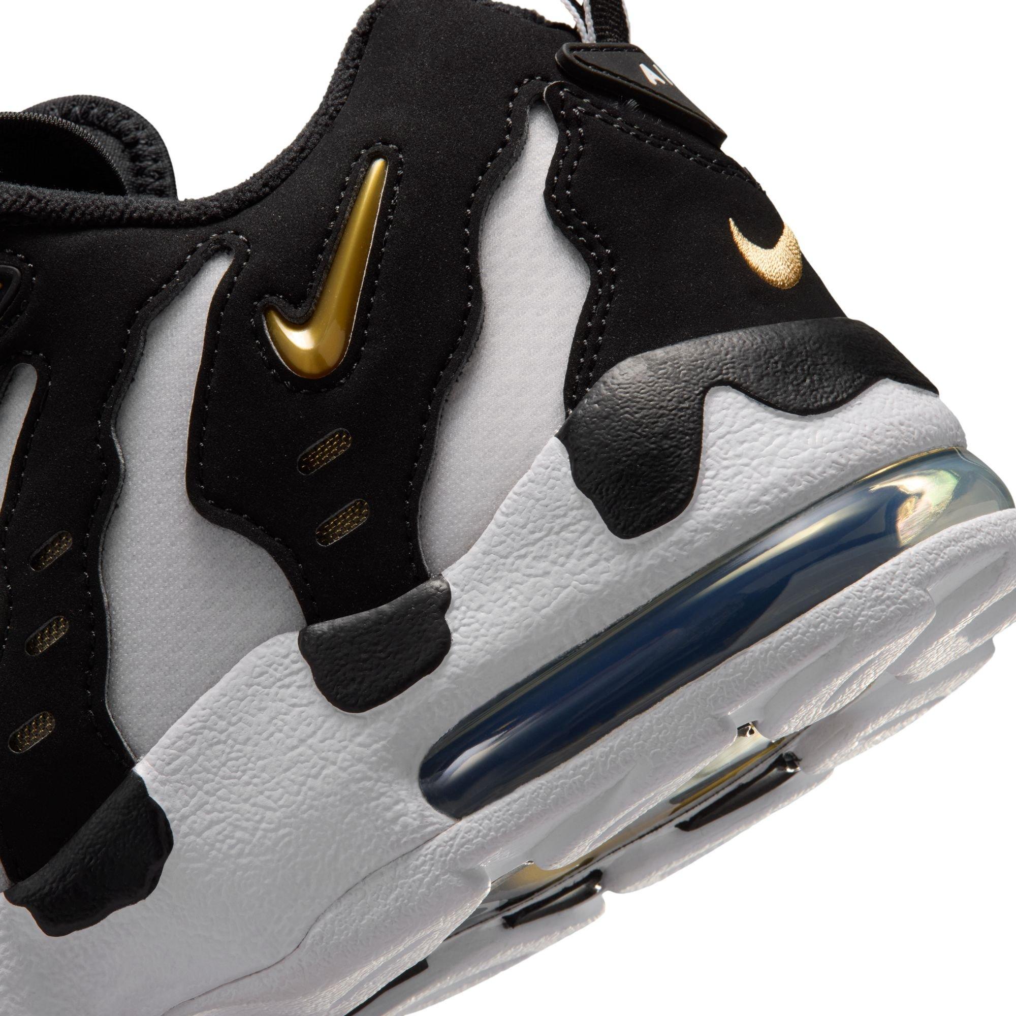 Nike Air DT Max '96 Low "Black/White" Men's Shoe - BLACK/METALLIC GOLD/WHITE Thumbnail View 6
