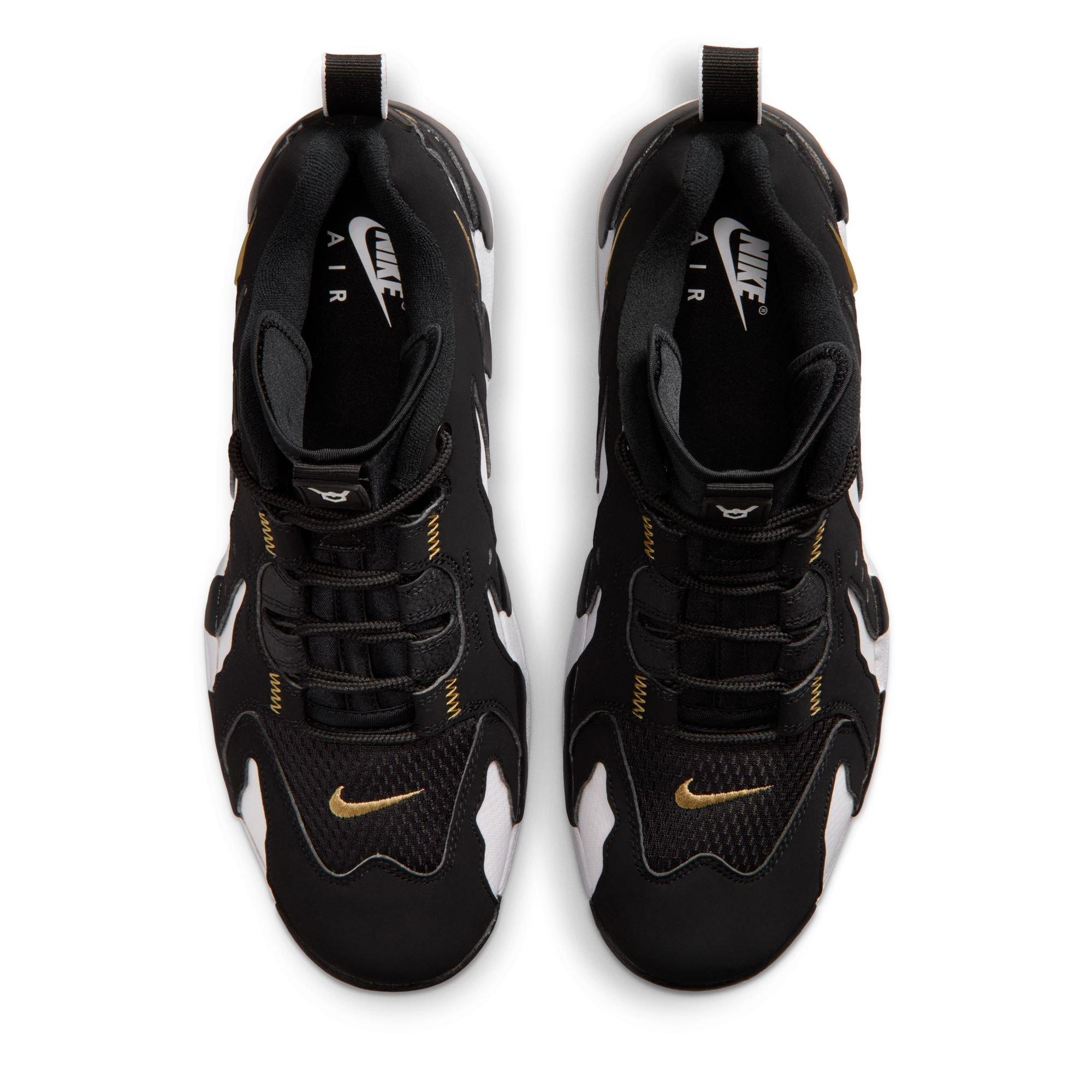 Nike Air DT Max '96 Low "Black/White" Men's Shoe - BLACK/METALLIC GOLD/WHITE Thumbnail View 10