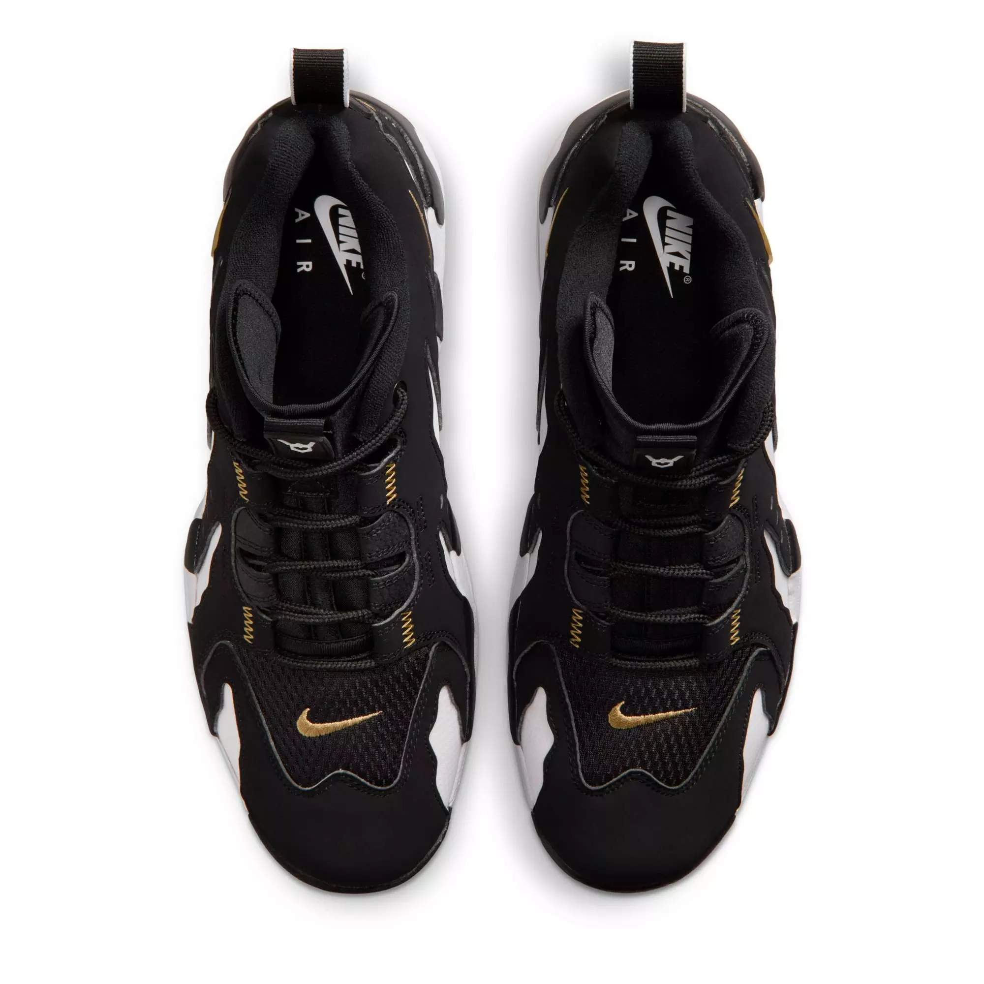 Nike Air DT Max '96 Low "Black/White" Men's Shoe - BLACK/METALLIC GOLD/WHITE