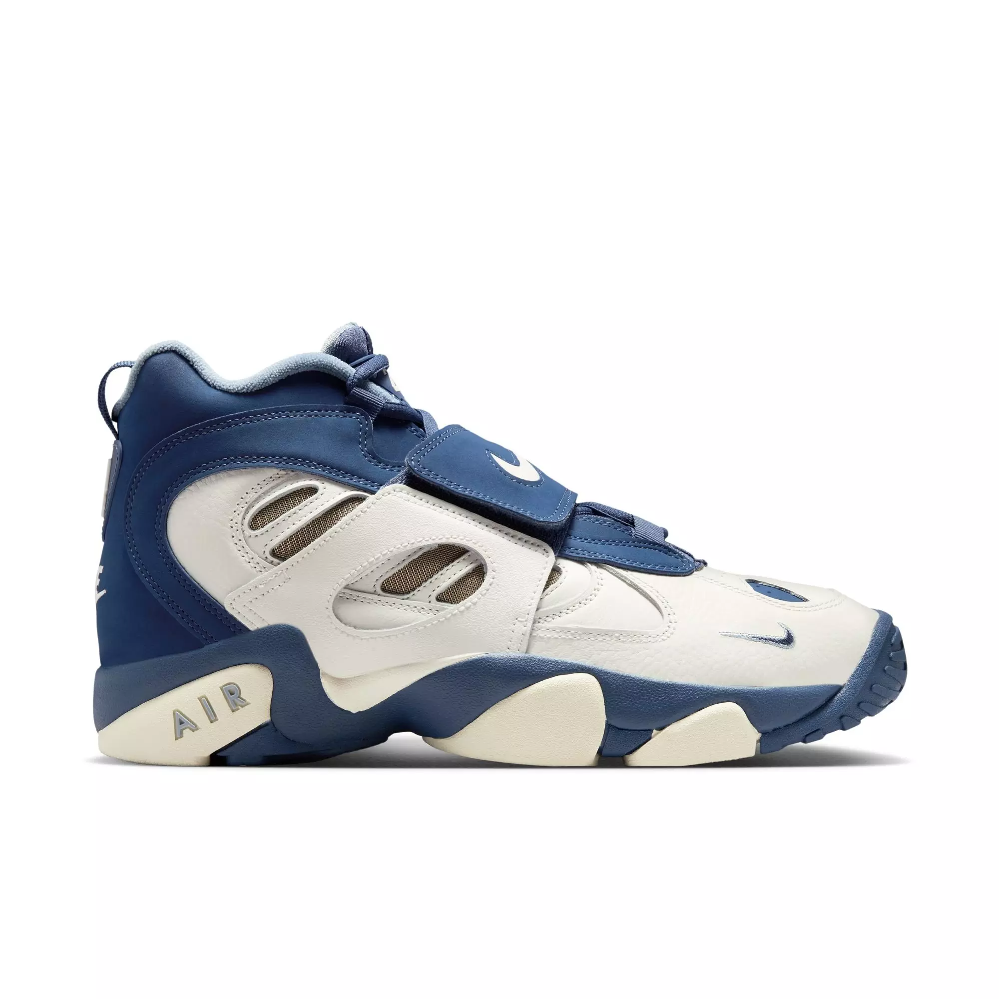 Nike Air Diamond Turf II "Royals" Men's Shoe - SAIL/MYSTIC NAVY/BLUE GREY/METALLIC GOLD