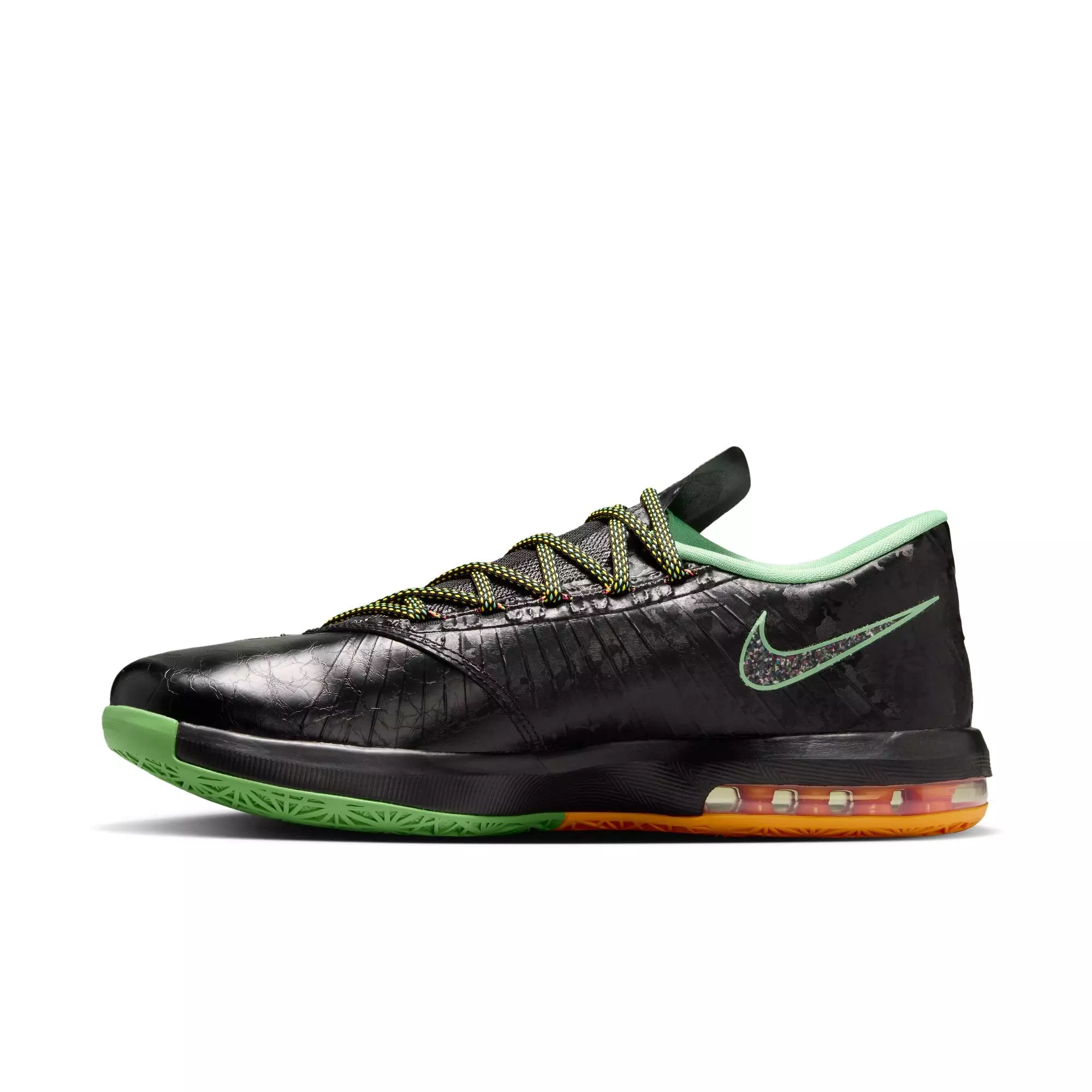 Nike KD 6 "Brazil" Men's Basketball Shoe - BLACK/LUCID GREEN