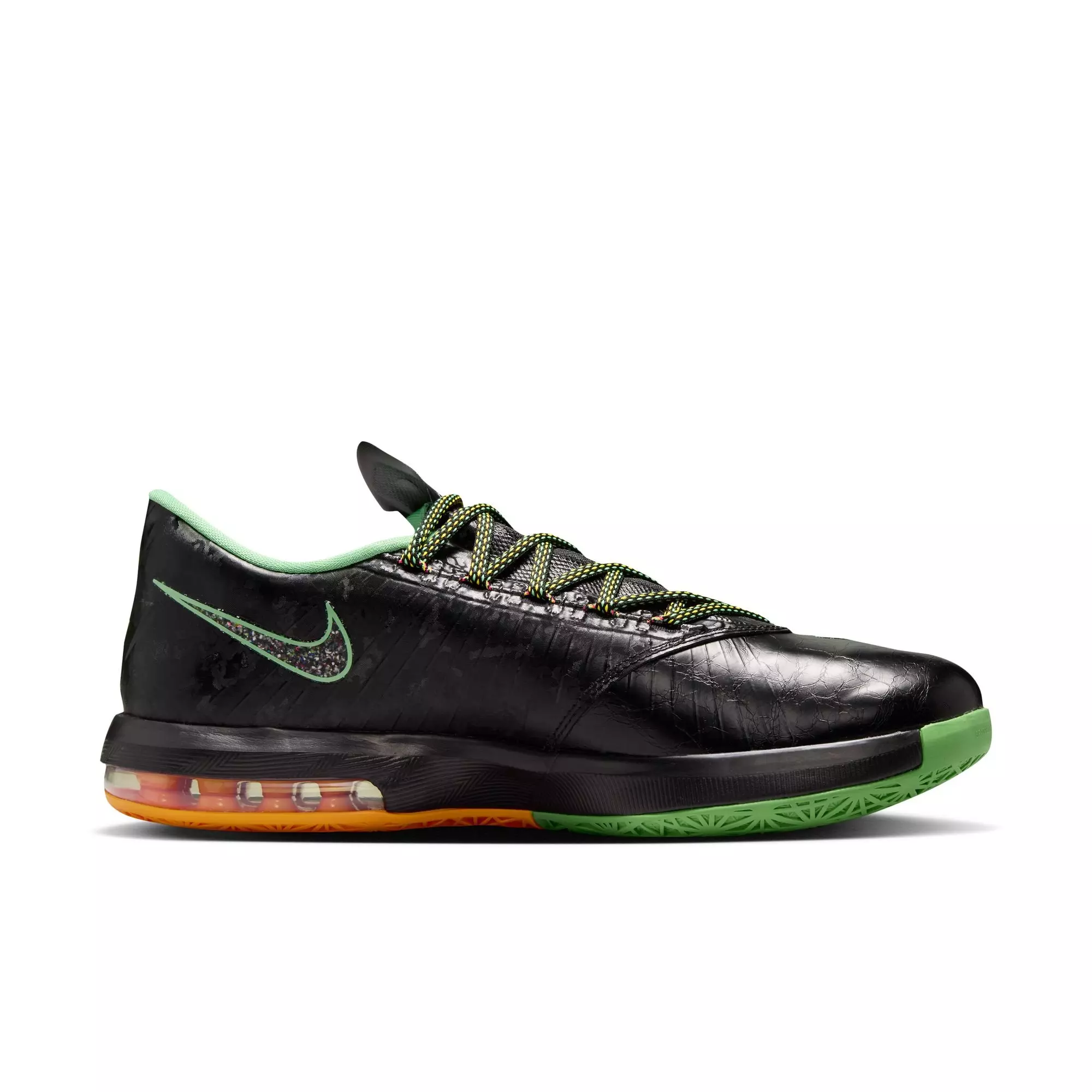 Nike KD 6 "Brazil" Men's Basketball Shoe - BLACK/LUCID GREEN