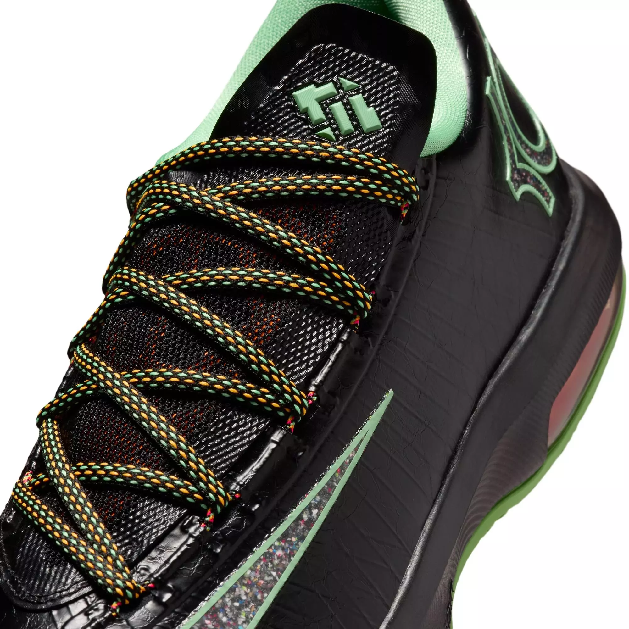 Nike KD 6 "Brazil" Men's Basketball Shoe - BLACK/LUCID GREEN