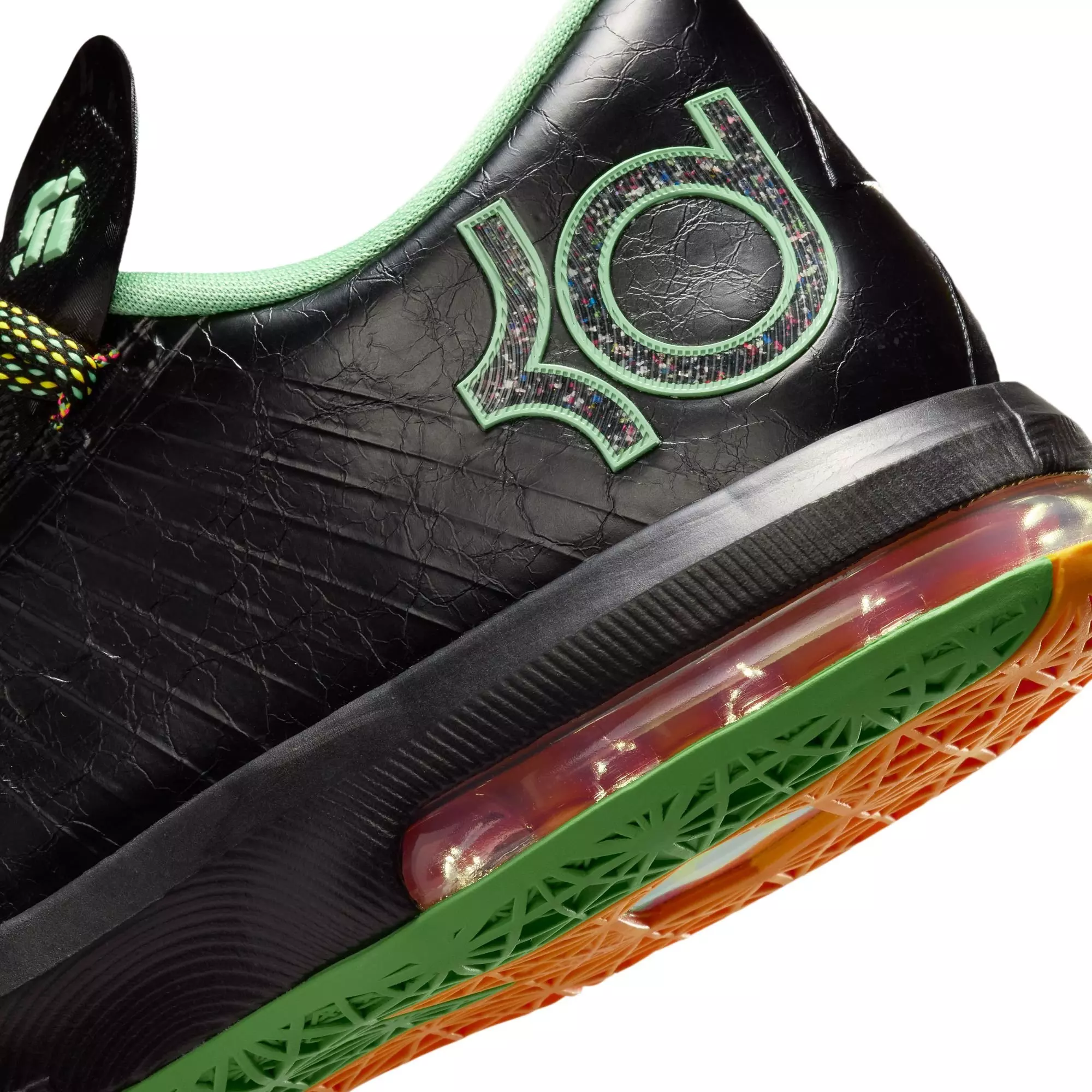 Nike KD 6 "Brazil" Men's Basketball Shoe - BLACK/LUCID GREEN
