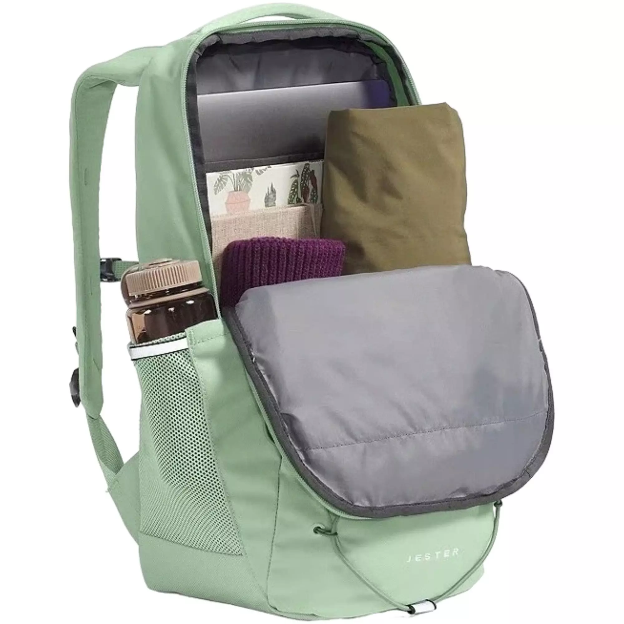 The North Face Jester Backpack-Green - GREEN