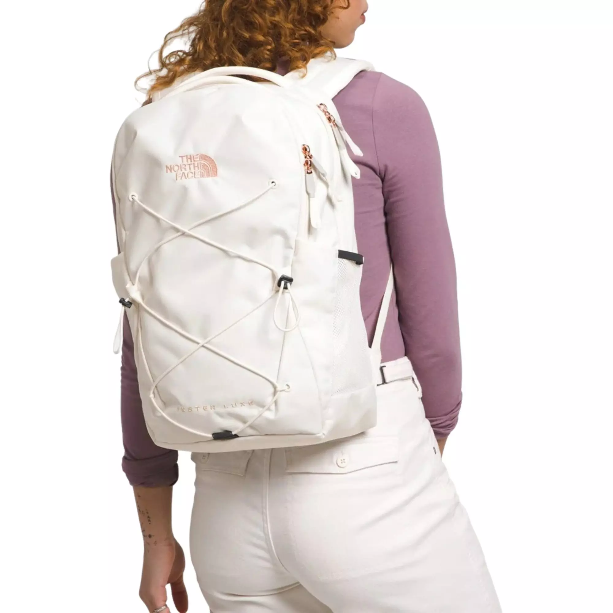 The North Face Jester Luxe Backpack - WHITE