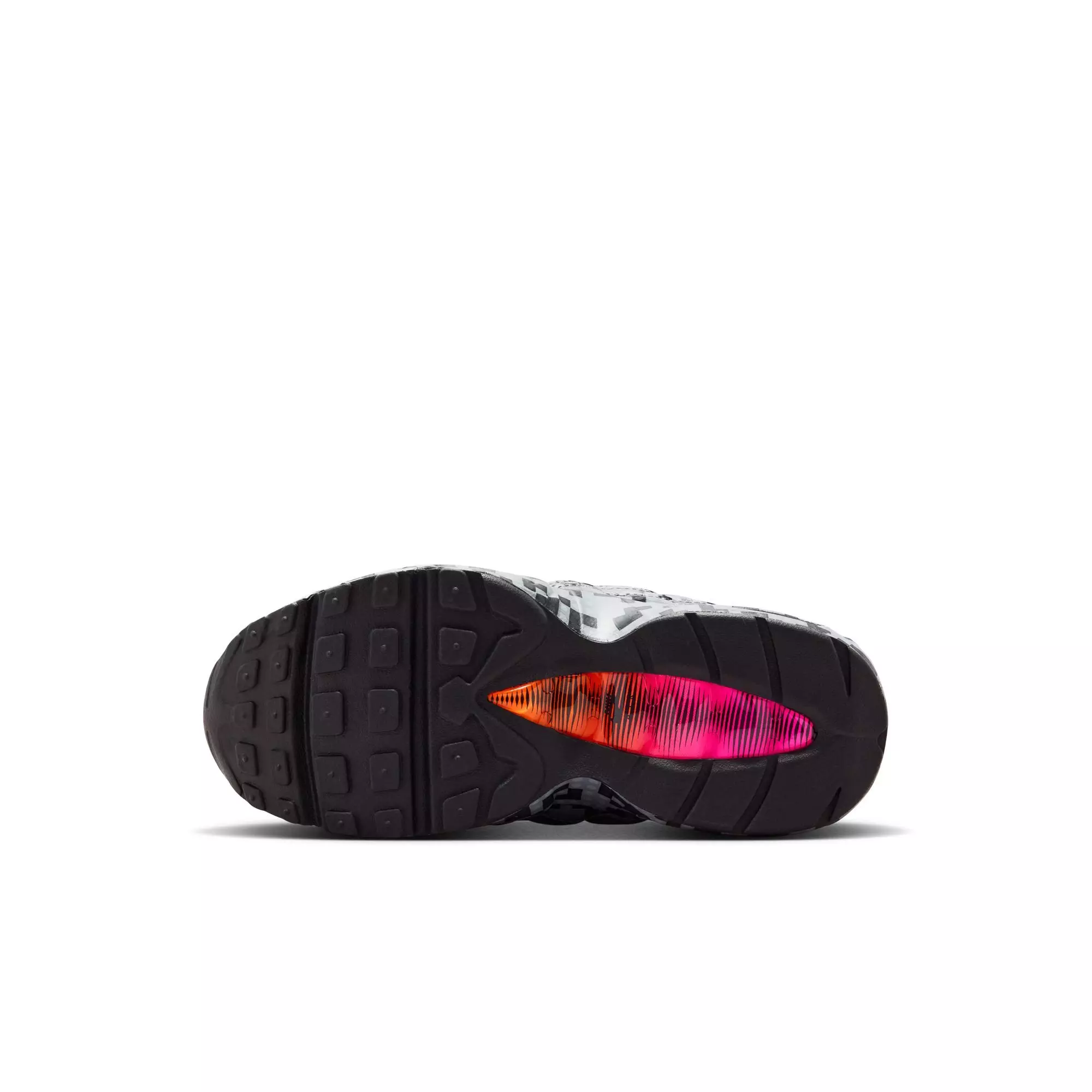 Nike Air Max 95 x LEGO Collection "Pixel Camo" Preschool Kids' Shoe - SMOKE GREY/METALLIC SILVER/BLACK