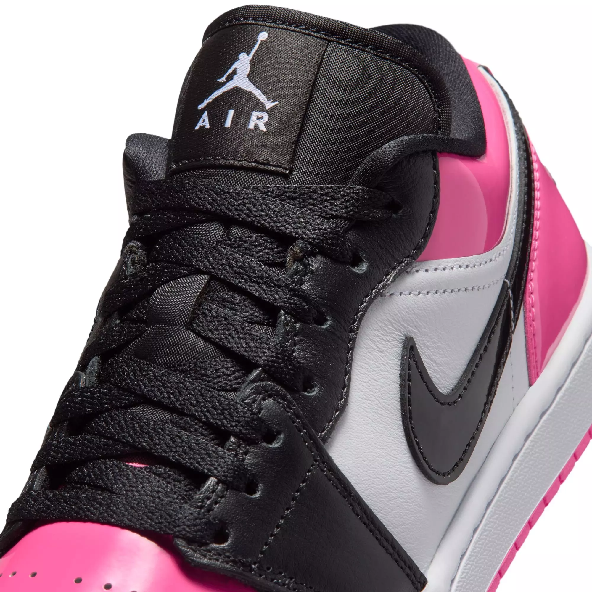 Jordan 1 Low SE "Pinksicle/Black/White" Women's Shoe - BLACK/PINK/WHITE