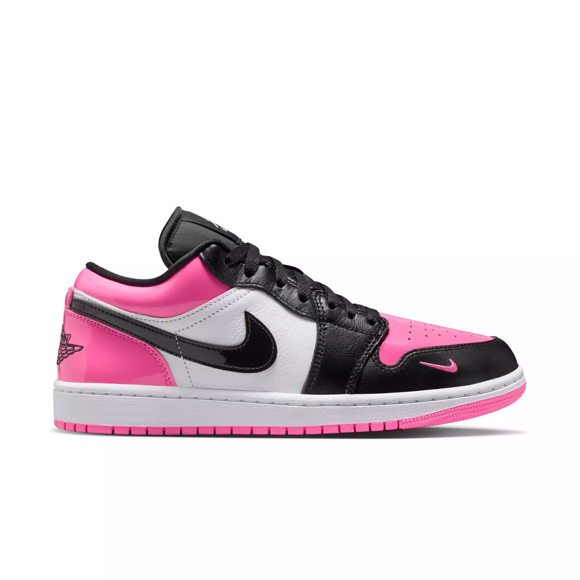 Jordan 1 Low SE "Pinksicle/Black/White" Women's Shoe - BLACK/PINK/WHITE