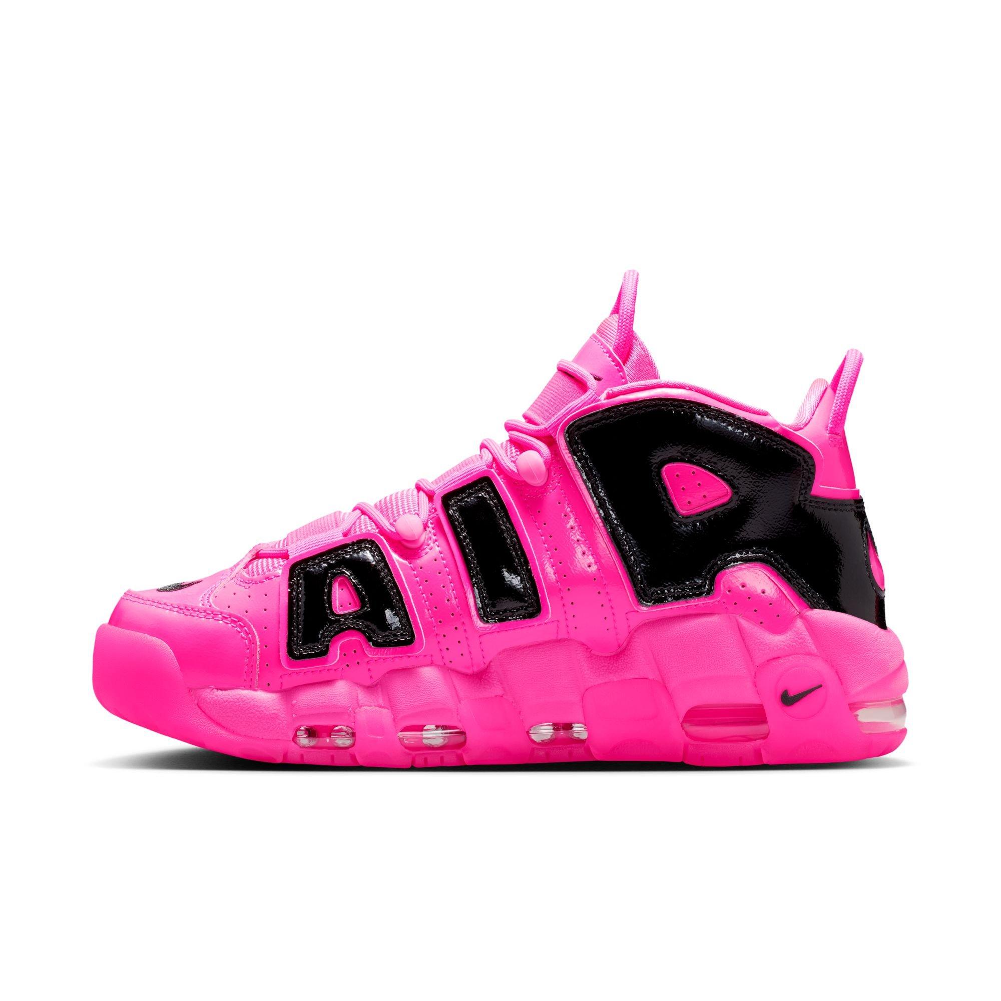 Nike Air More Uptempo SE "Pink Blast/Black" Women's Shoe - PINK/BLACK Thumbnail View 4