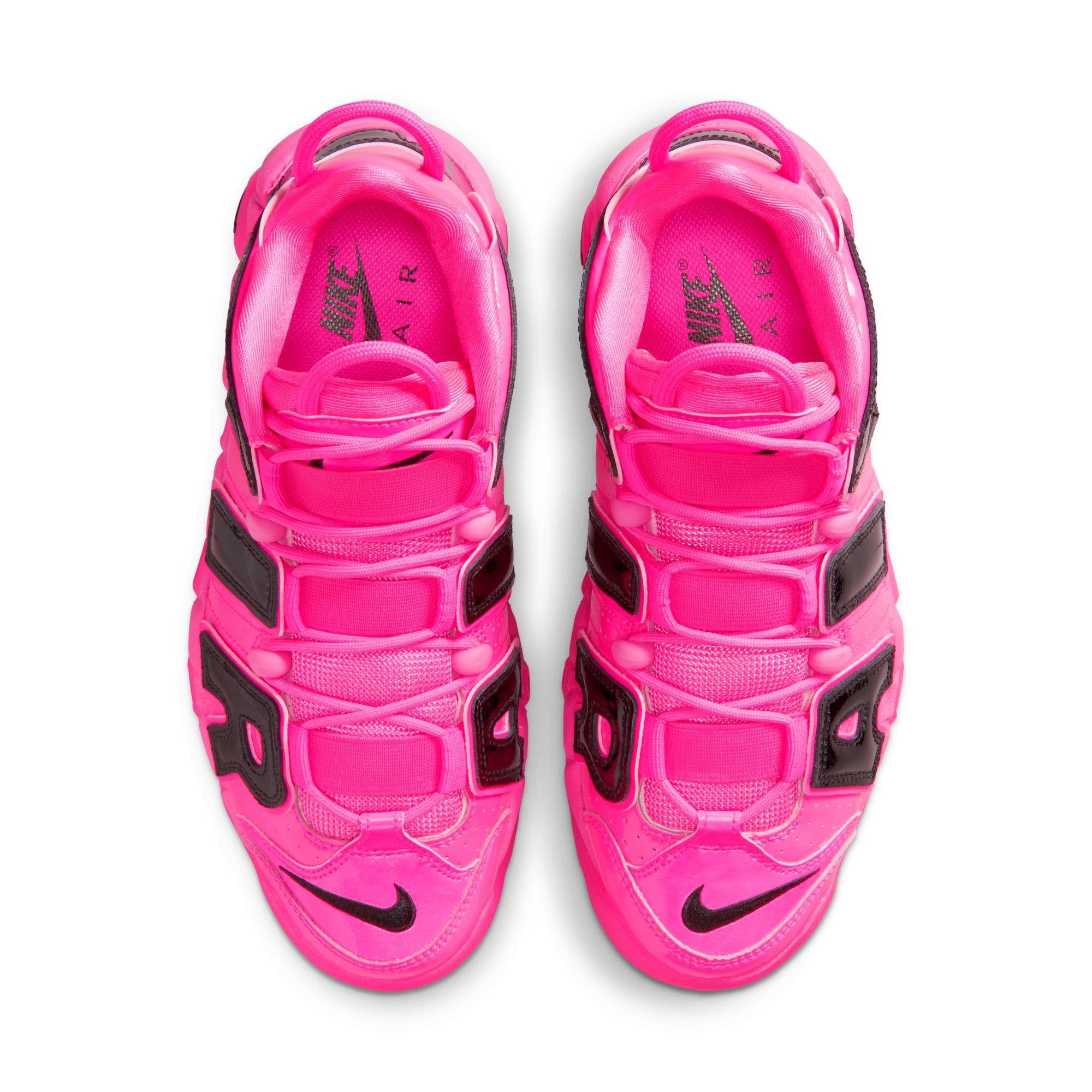 Nike Air More Uptempo SE "Pink Blast/Black" Women's Shoe - PINK/BLACK Thumbnail View 6