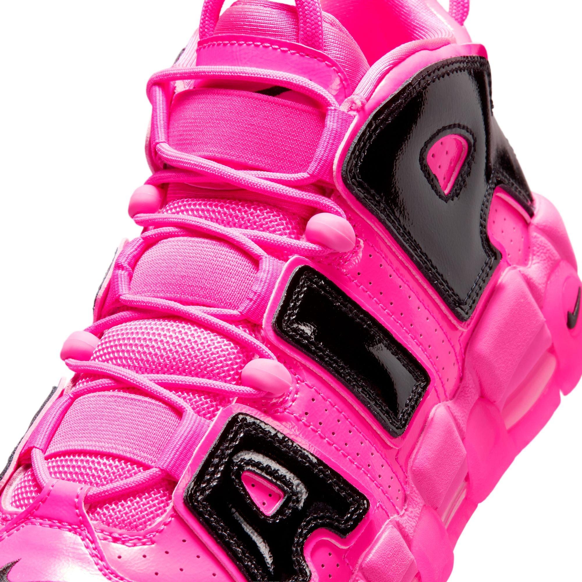 Nike Air More Uptempo SE "Pink Blast/Black" Women's Shoe - PINK/BLACK Thumbnail View 9