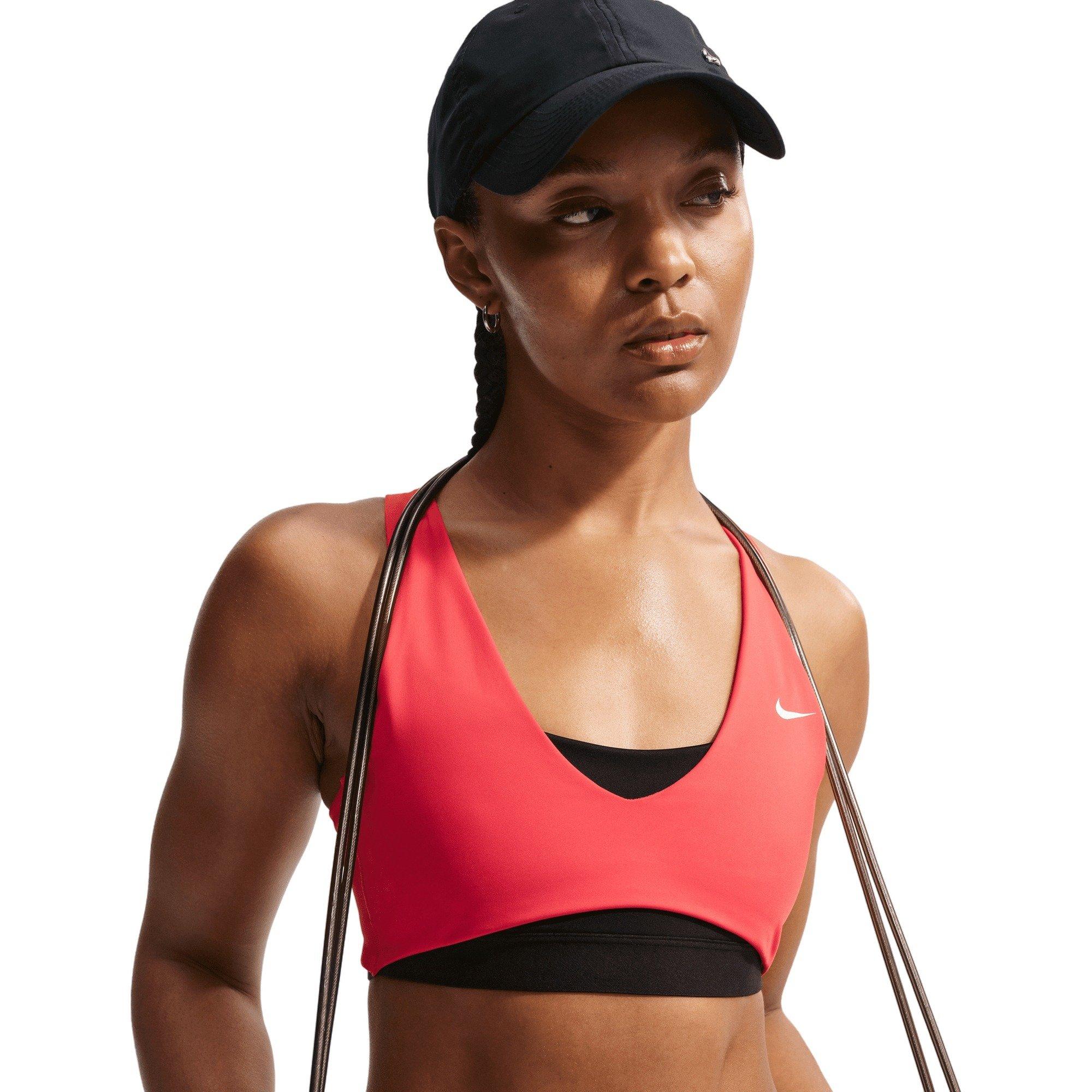 Nike Women's Pro Sculpt Sports Bra - CRIMSON Thumbnail View 3