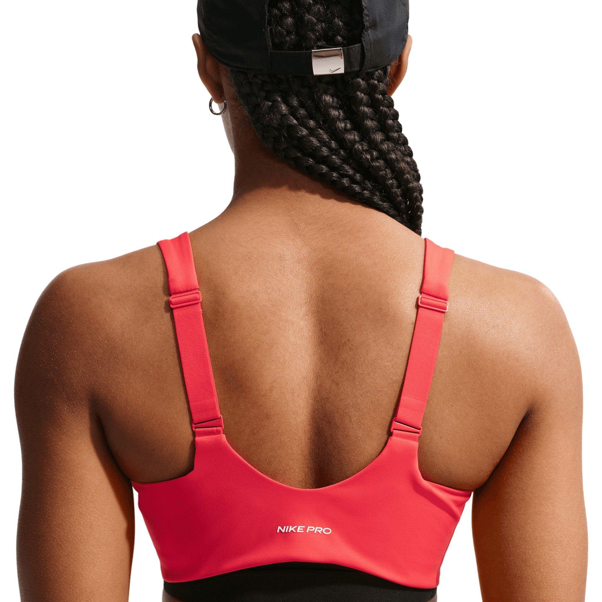 Nike Women's Pro Sculpt Sports Bra - CRIMSON Thumbnail View 4