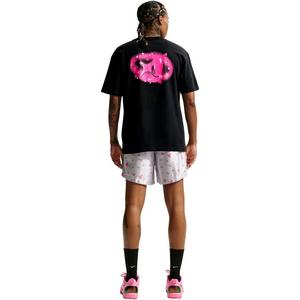 Nike Women's A'ja Dri-FIT Basketball Tee - Black/Pink