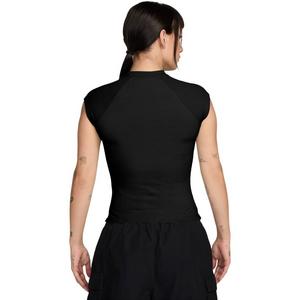 Nike Women's Sportswear Chill Knit Tight Short-Sleeve Ribbed Top