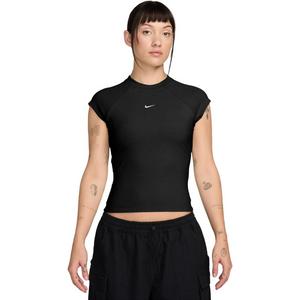 Nike Women's Sportswear Chill Knit Tight Short-Sleeve Ribbed Top