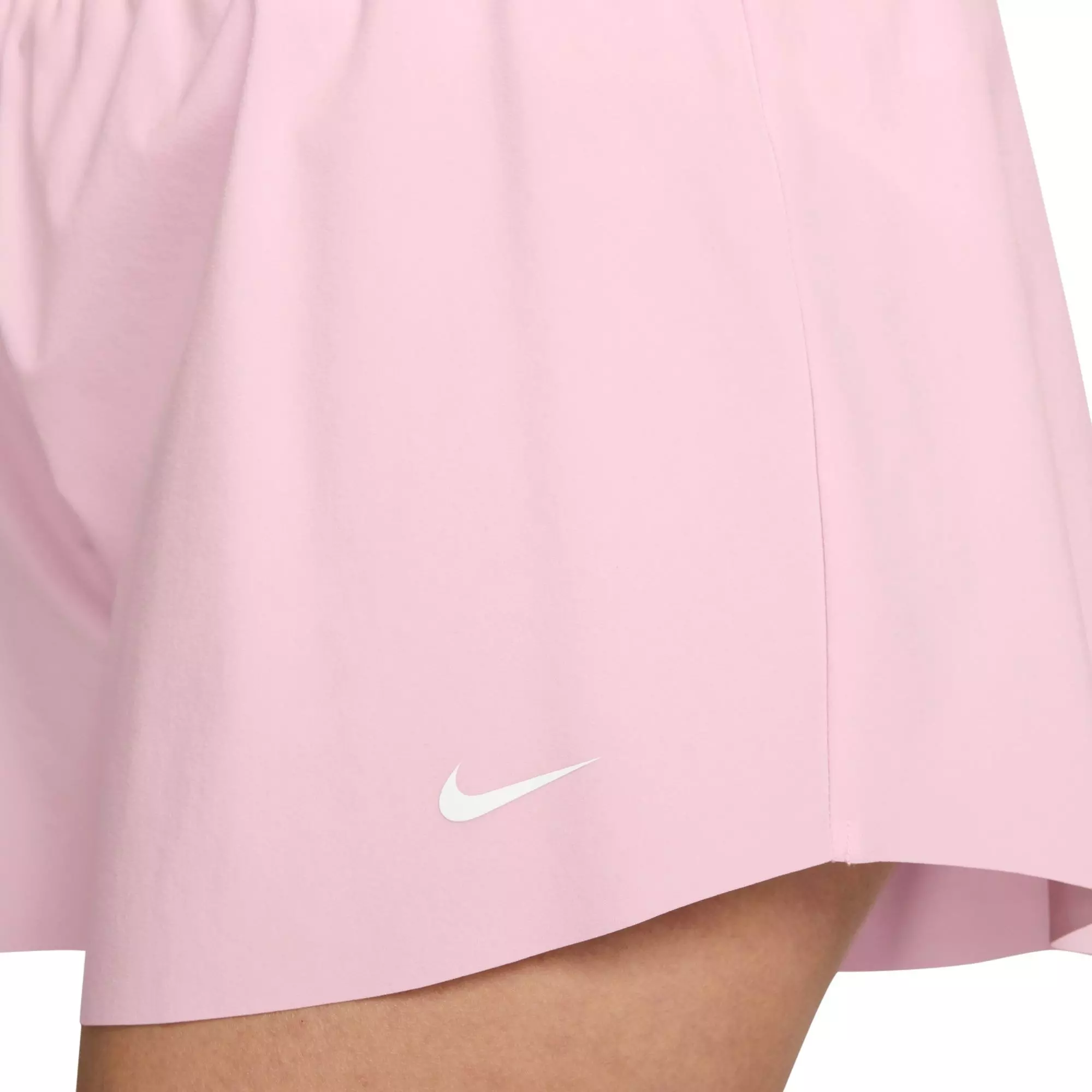Nike Women's One Repel Mid-Rise 3" Brief-Lined Shorts - PINK