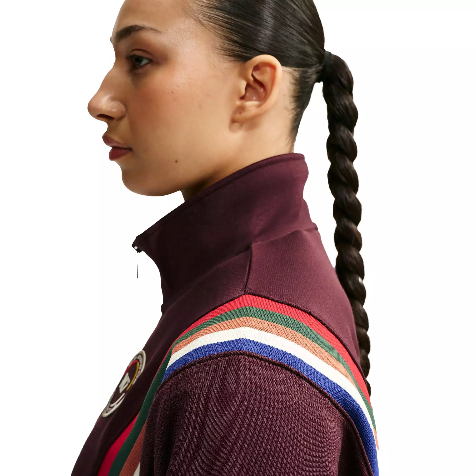 Nike N7 "Burgundy Crush" Sportswear Jacket - MAROON