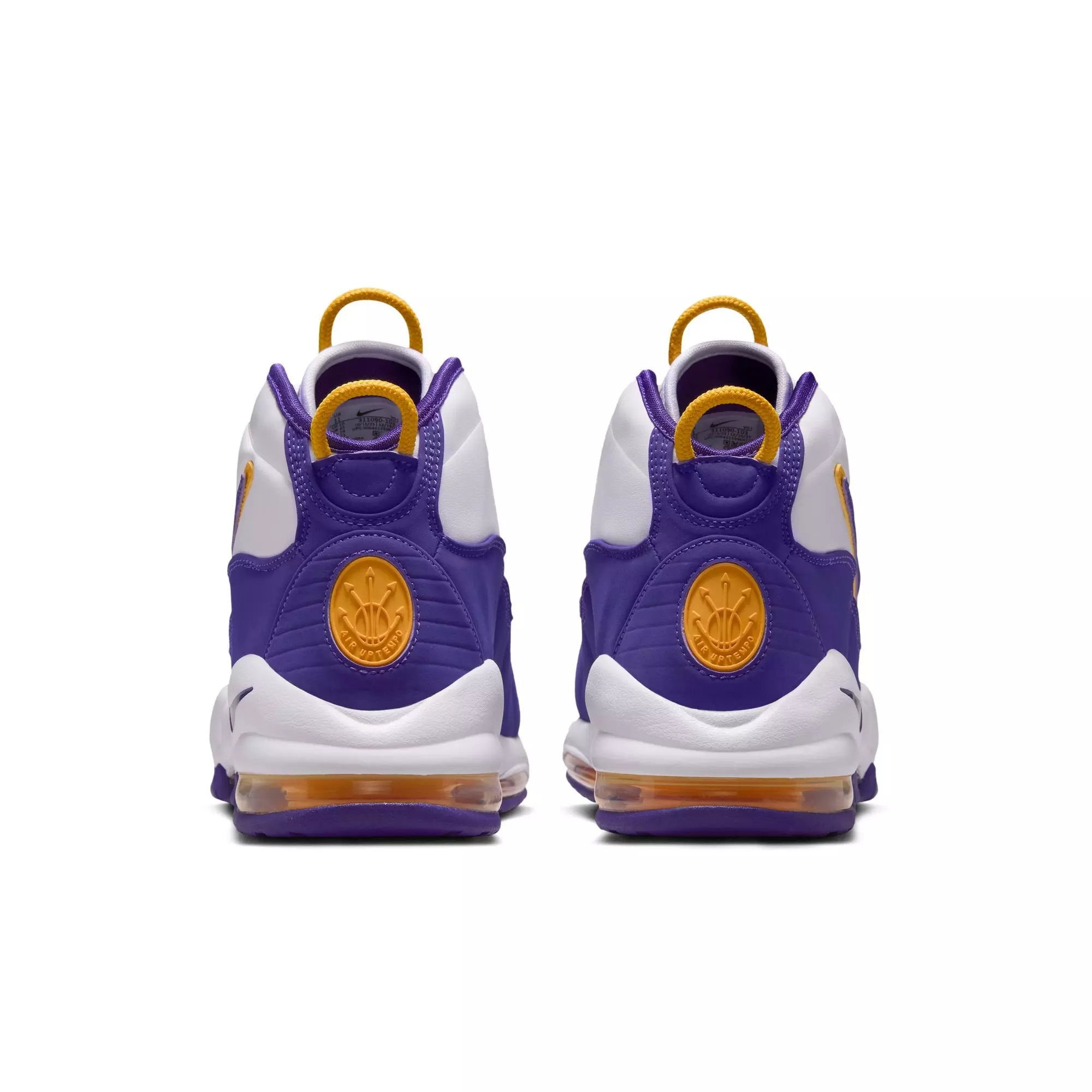 Nike Air Max Uptempo "Lakers" Men's Shoe - WHITE/COURT PURPLE