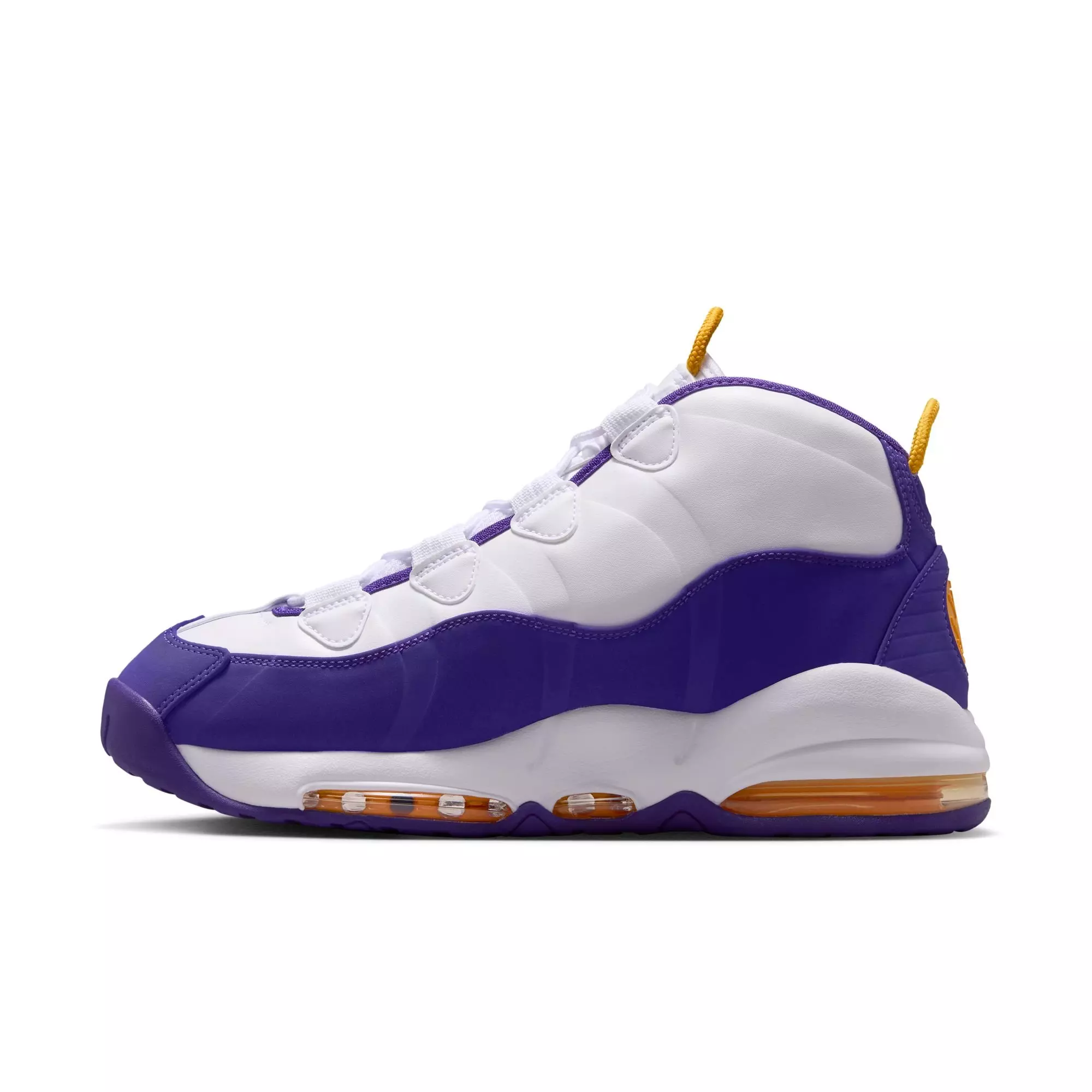 Nike Air Max Uptempo "Lakers" Men's Shoe - WHITE/COURT PURPLE