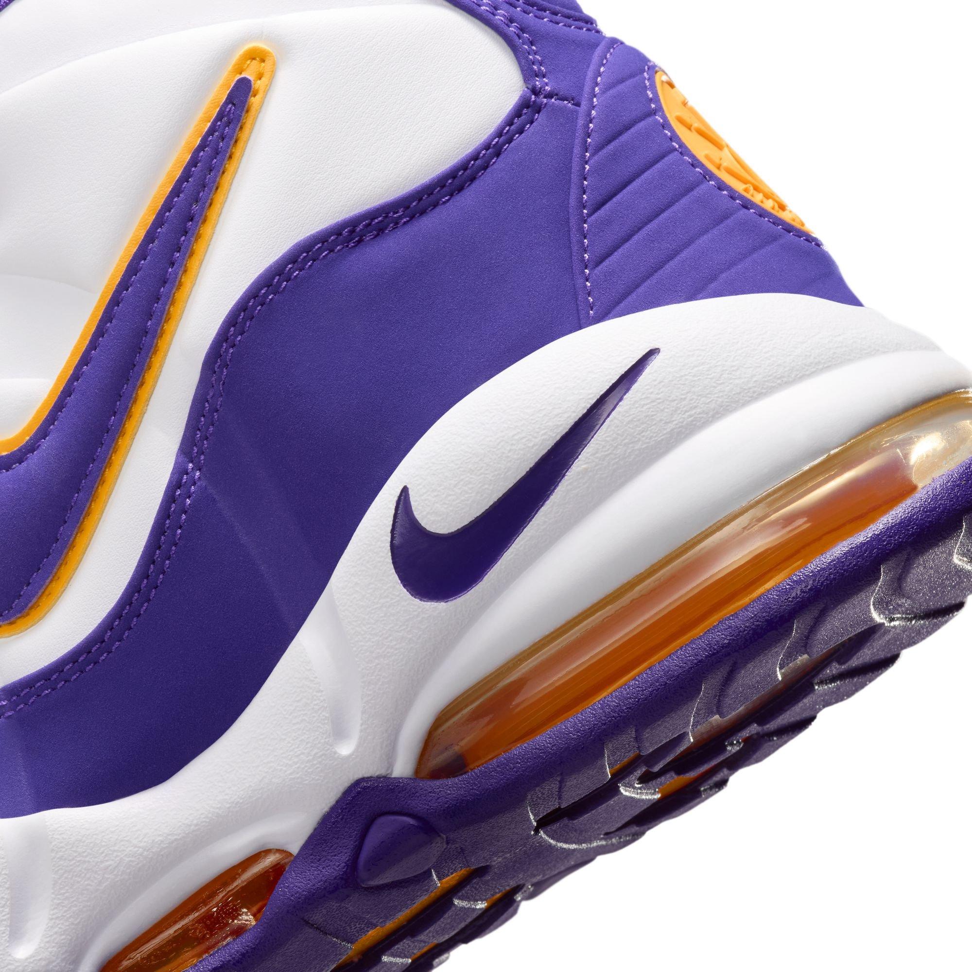 Nike Air Max Uptempo "Lakers" Men's Shoe - WHITE/COURT PURPLE Thumbnail View 6