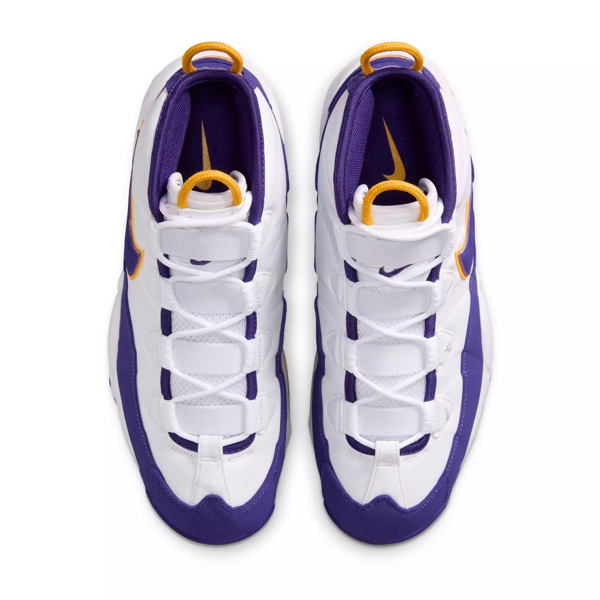 Nike Air Max Uptempo "Lakers" Men's Shoe - WHITE/COURT PURPLE