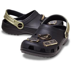 Crocs Classic "Black/Gold" Grade School Boys' Shoe
