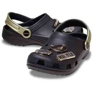 Crocs Classic "Black/Gold" Preschool Boys' Clog