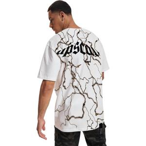 Upscale Men's Electrified Pitbull Tee - White