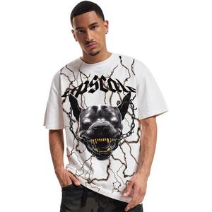 Upscale Men's Electrified Pitbull Tee - White