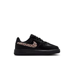 Nike Air Force 1 Low "Black/White" Preschool Girls' Shoe