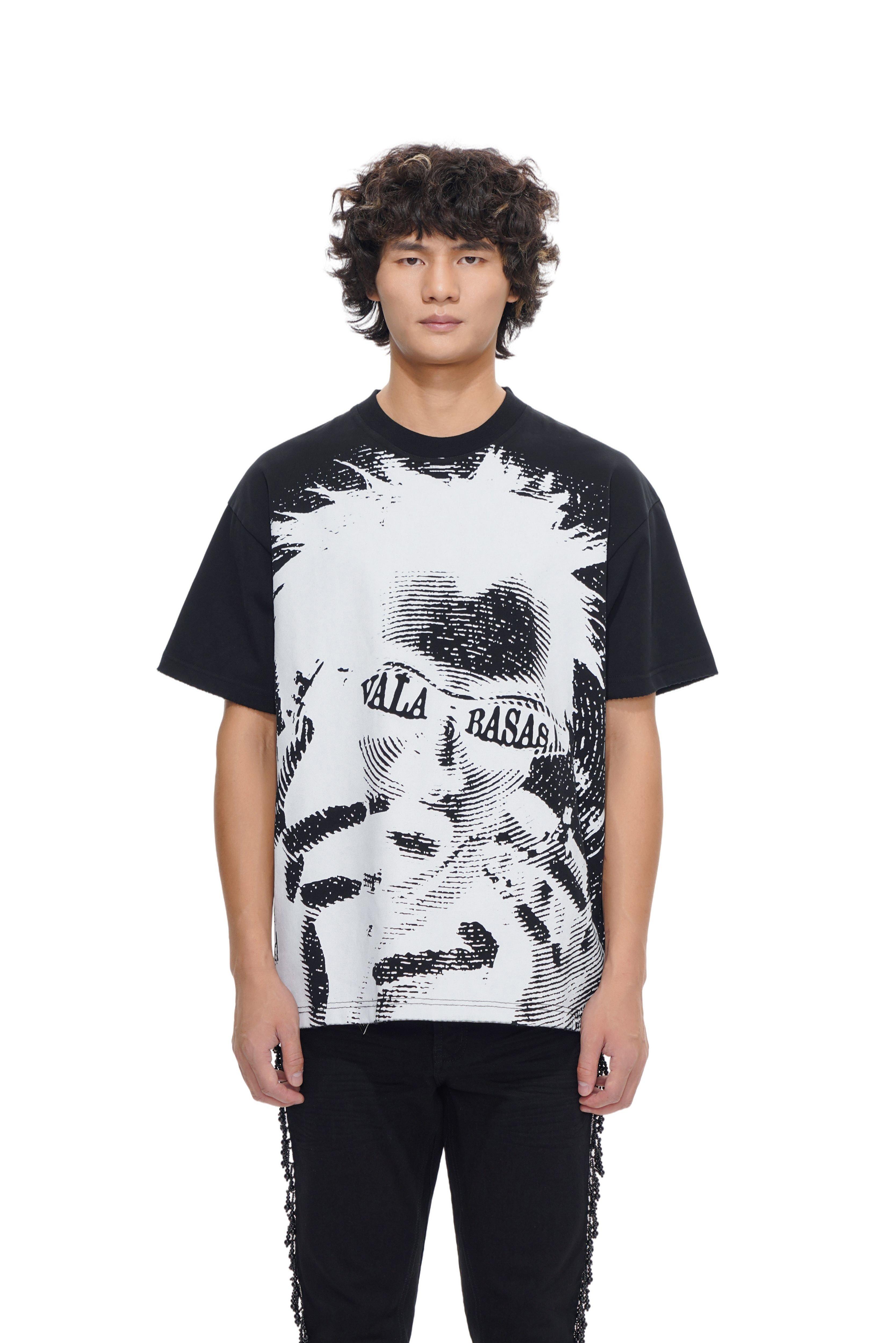 Valabasas Men's Viral Tee - Black - BLACK Thumbnail View 1