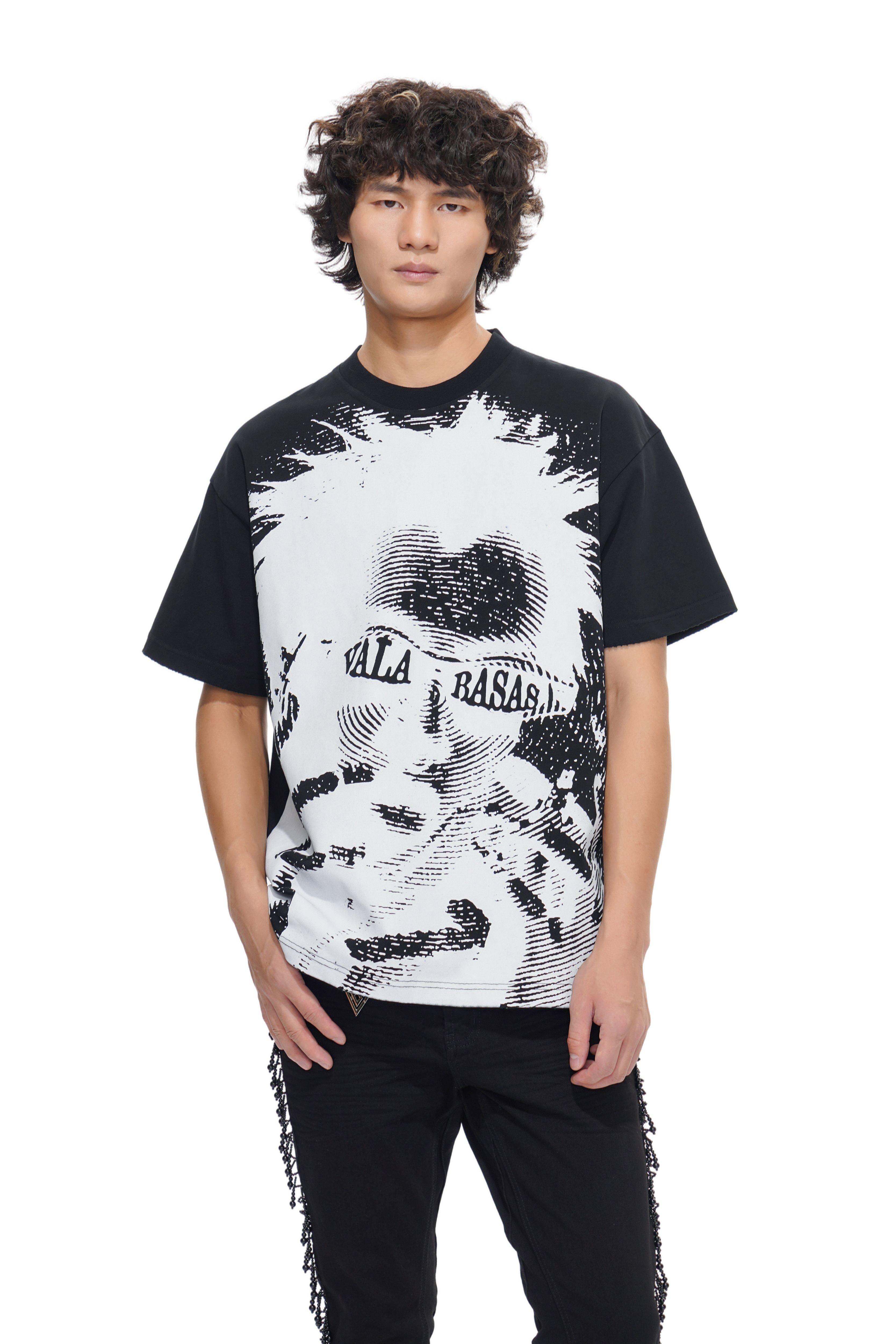 Valabasas Men's Viral Tee - Black - BLACK Thumbnail View 8