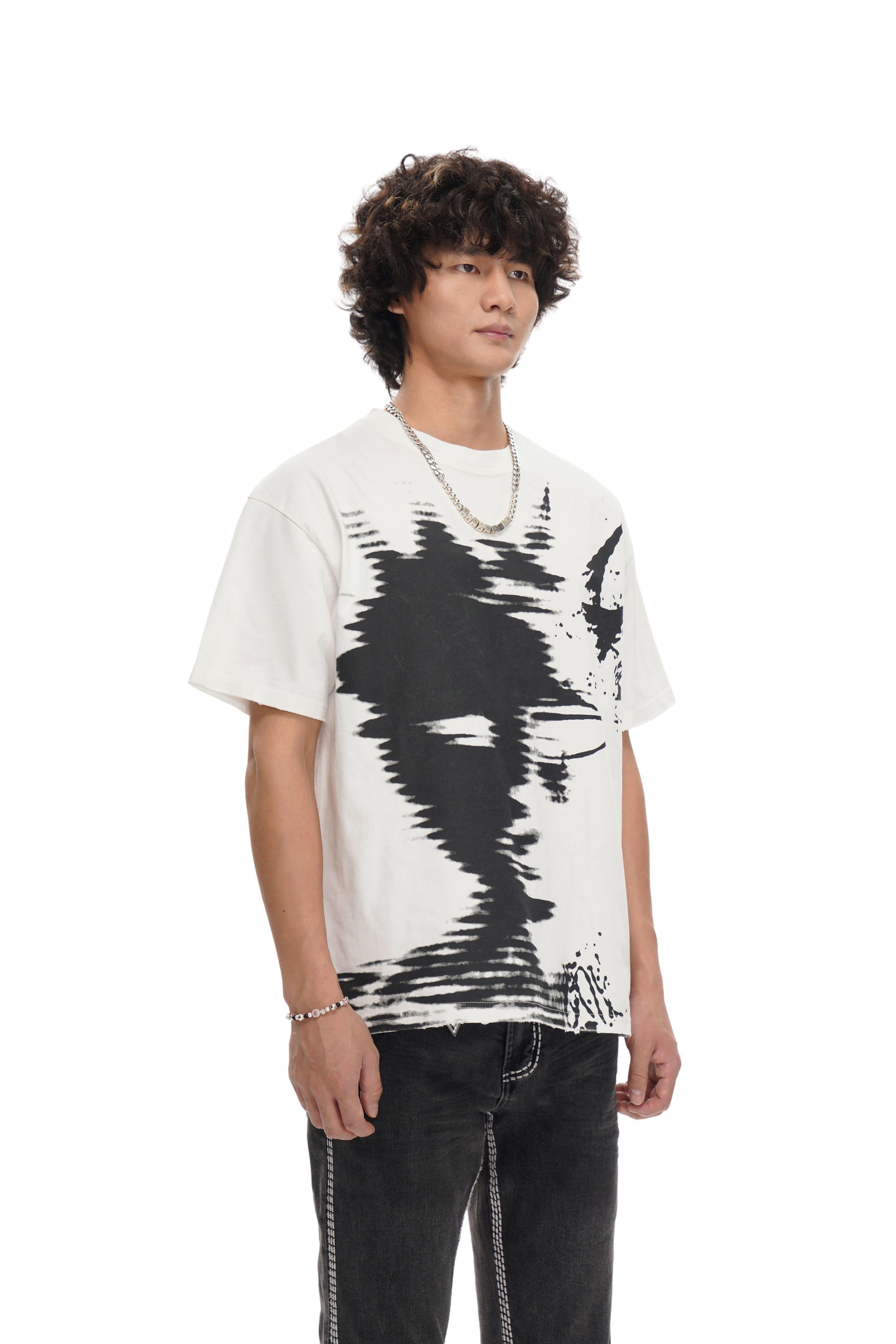 Valabasas Men's Purge Tee - White - WHITE Thumbnail View 4