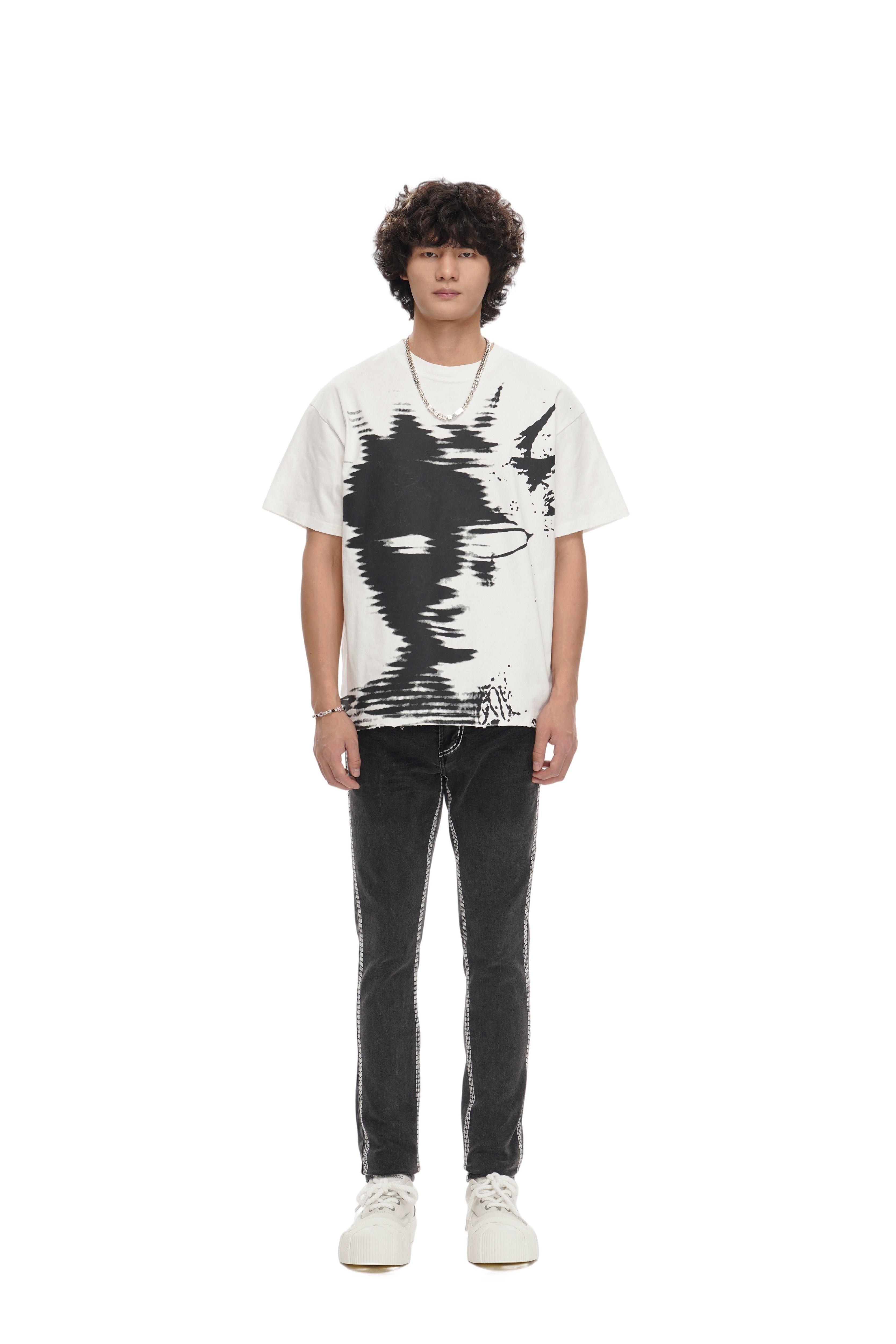 Valabasas Men's Purge Tee - White - WHITE Thumbnail View 5