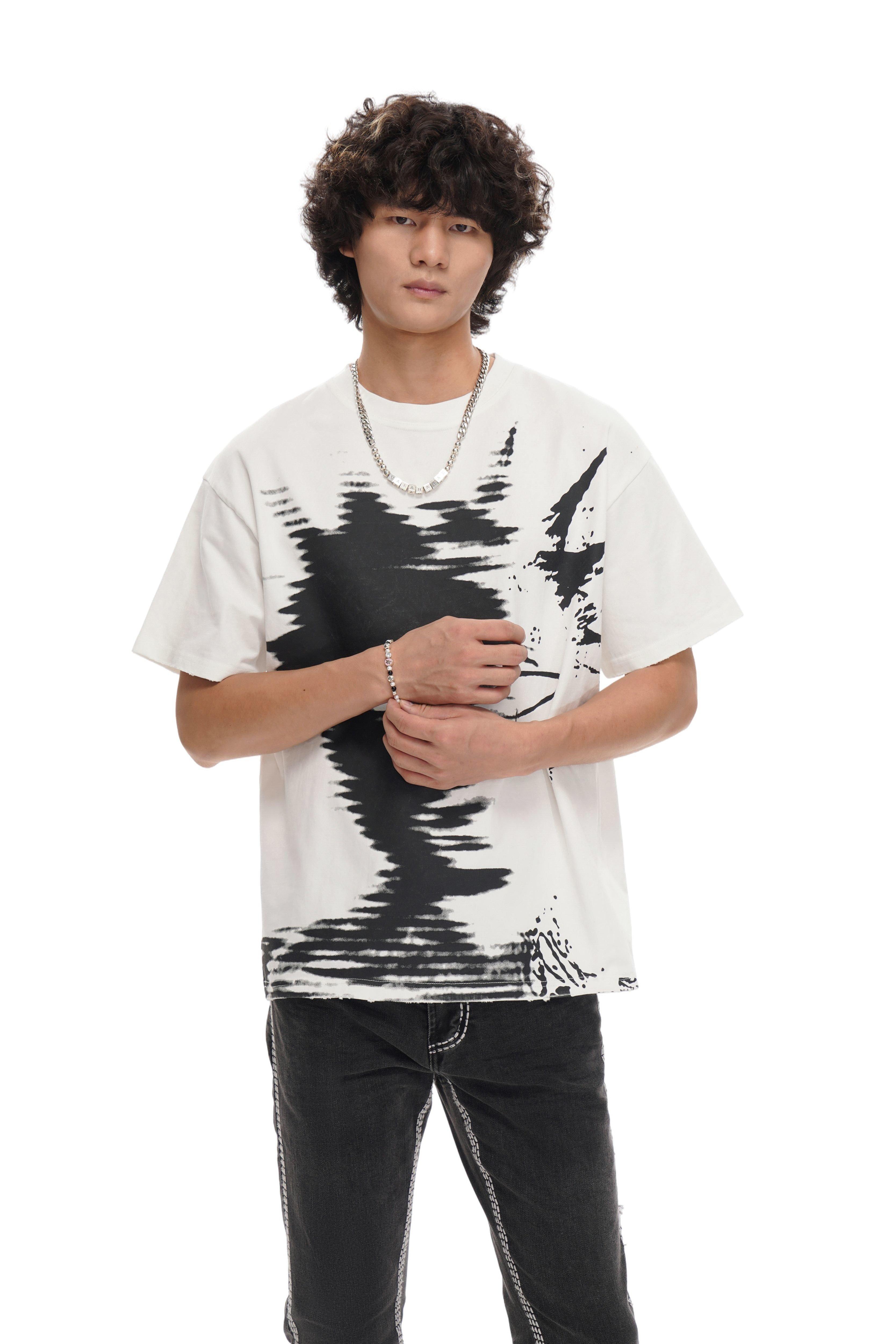 Valabasas Men's Purge Tee - White - WHITE Thumbnail View 7