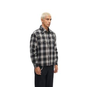 Valabasas Men's Cadense Long sleeve Woven Shirt - Black/White