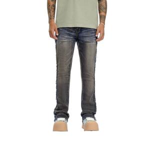 Valabasas Men's Burrow Stacked Denim Jeans - Blue/Black