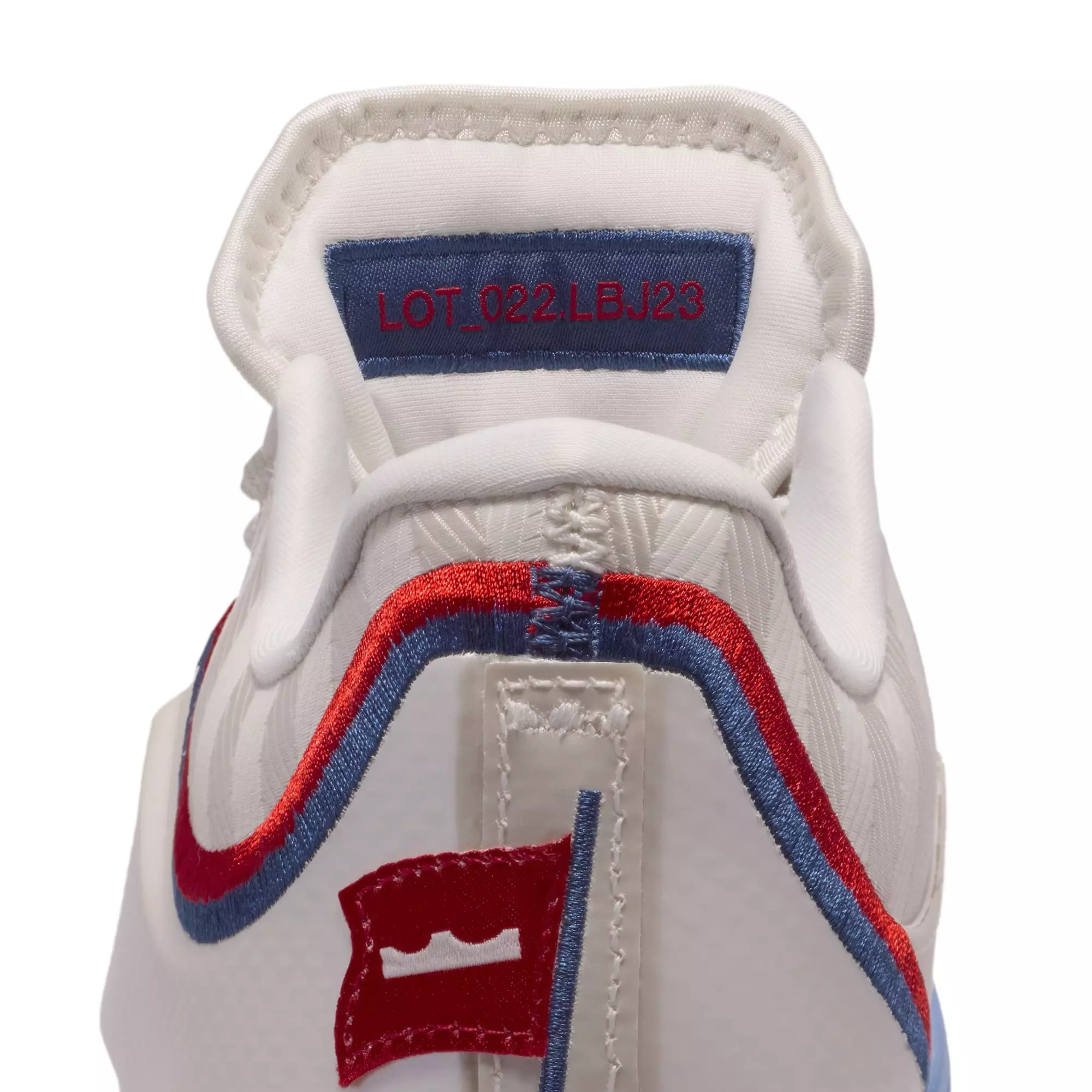 Nike LeBron XXIII "Old Glory" Grade School Kids' Basketball Shoe - PALE IVORY/METALLIC GOLD/UNIVERSITY RED