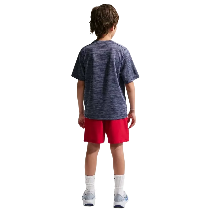 Nike Big Boys' Multi Dri-FIT Training Shorts - Red - RED