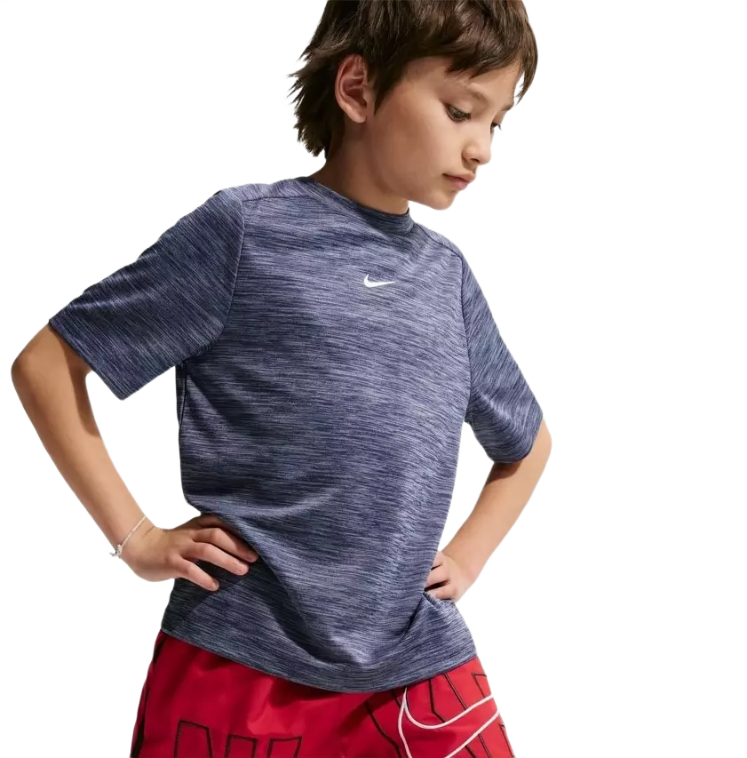 Nike Big Boys' Multi Dri-FIT Training Shorts - Red - RED