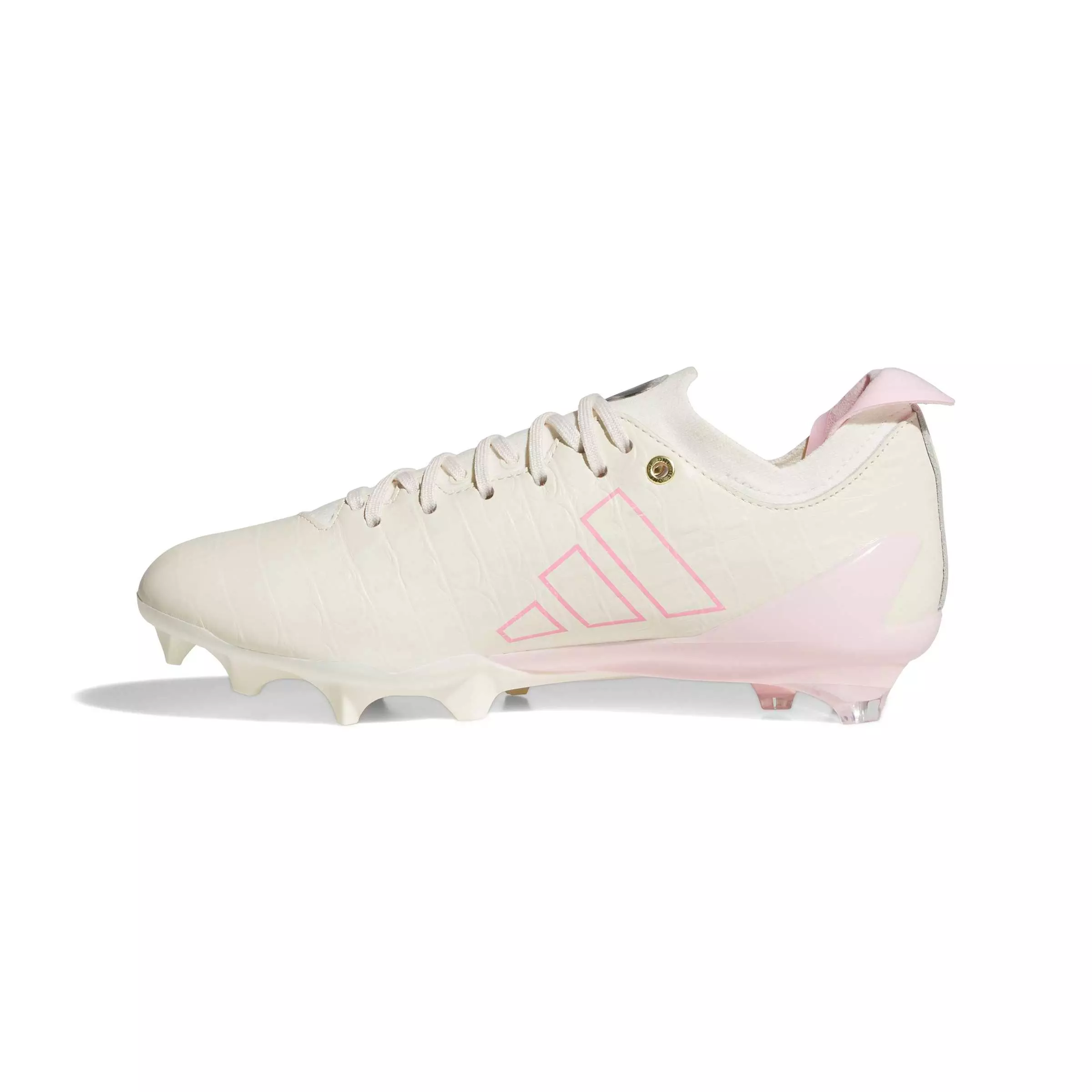 adidas Adizero Electric II "Travis Hunter" Men's Football Cleat - CREAM WHITE/BLISS PINK