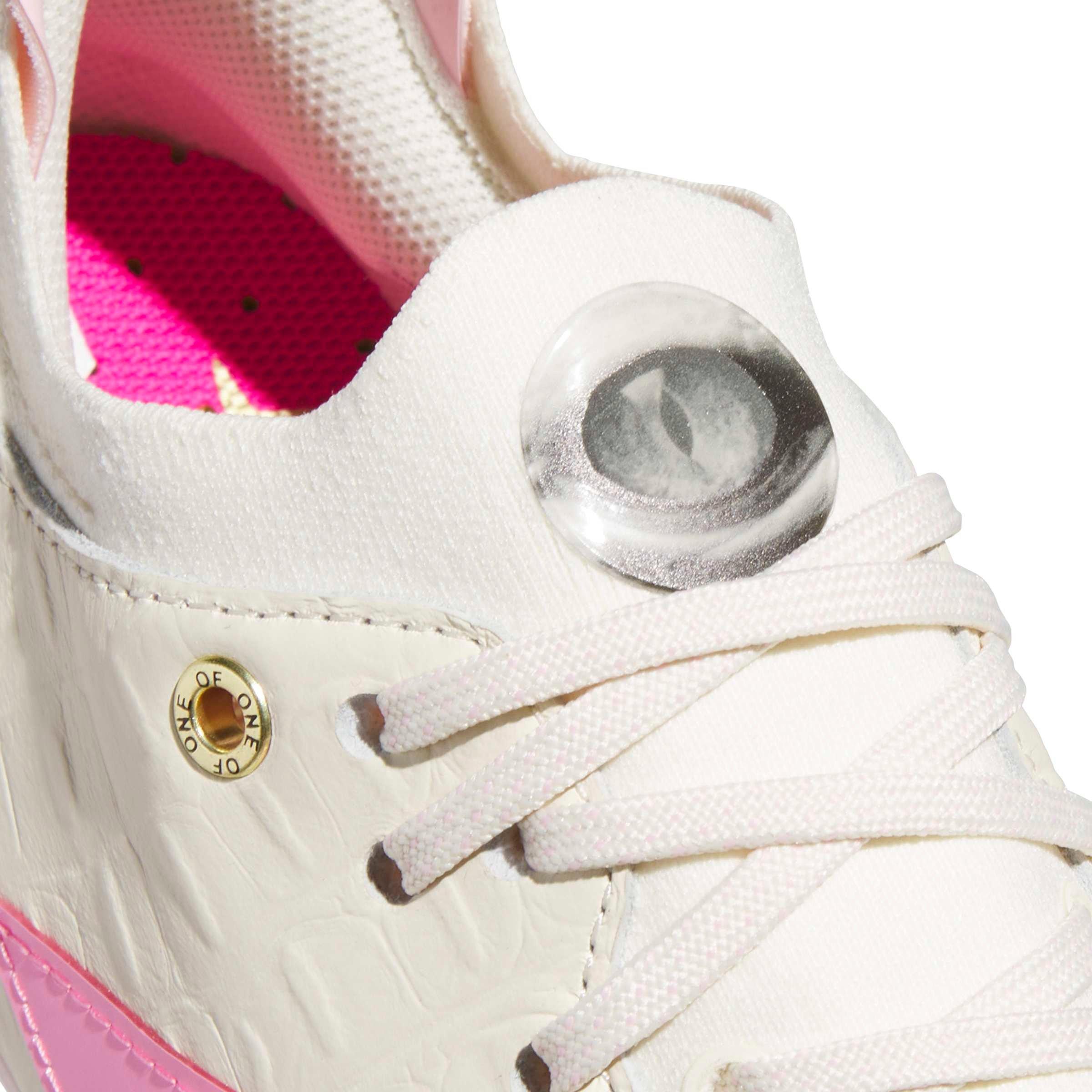 adidas Adizero Electric II "Travis Hunter" Men's Football Cleat - CREAM WHITE/BLISS PINK Thumbnail View 5