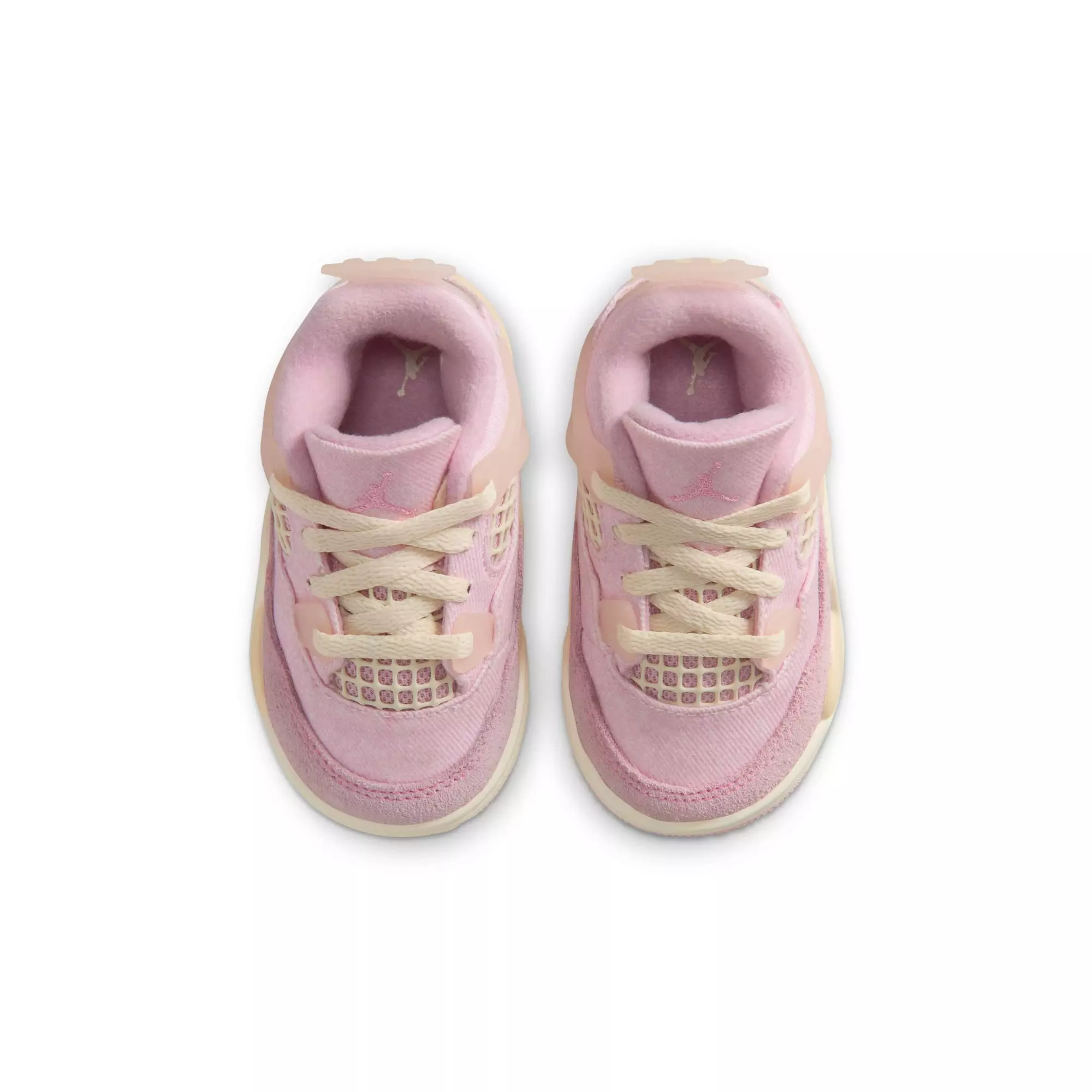Jordan 4 Retro "Iced Carmine" Toddler Girls' Shoe - ICED CARMINE
