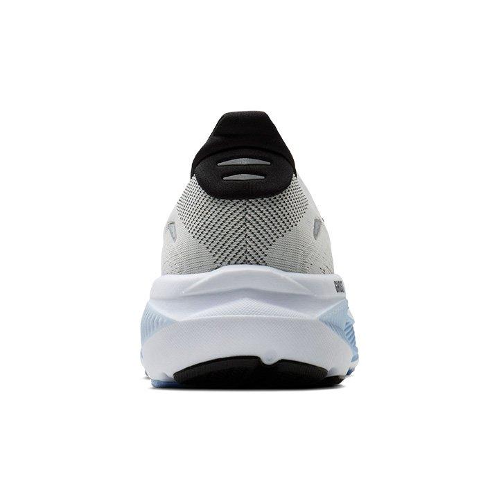 Brooks Ghost 18 "White/Black/Open Air" Men's Running Shoe - WHITE/BLACK/BLUE Thumbnail View 7