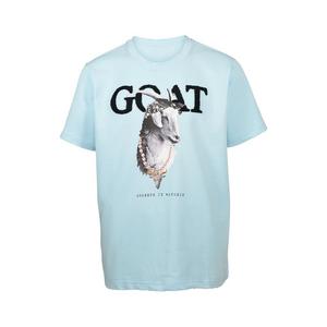 Streetz Iz Watchin Big Girls' GOAT Tee - Light Blue