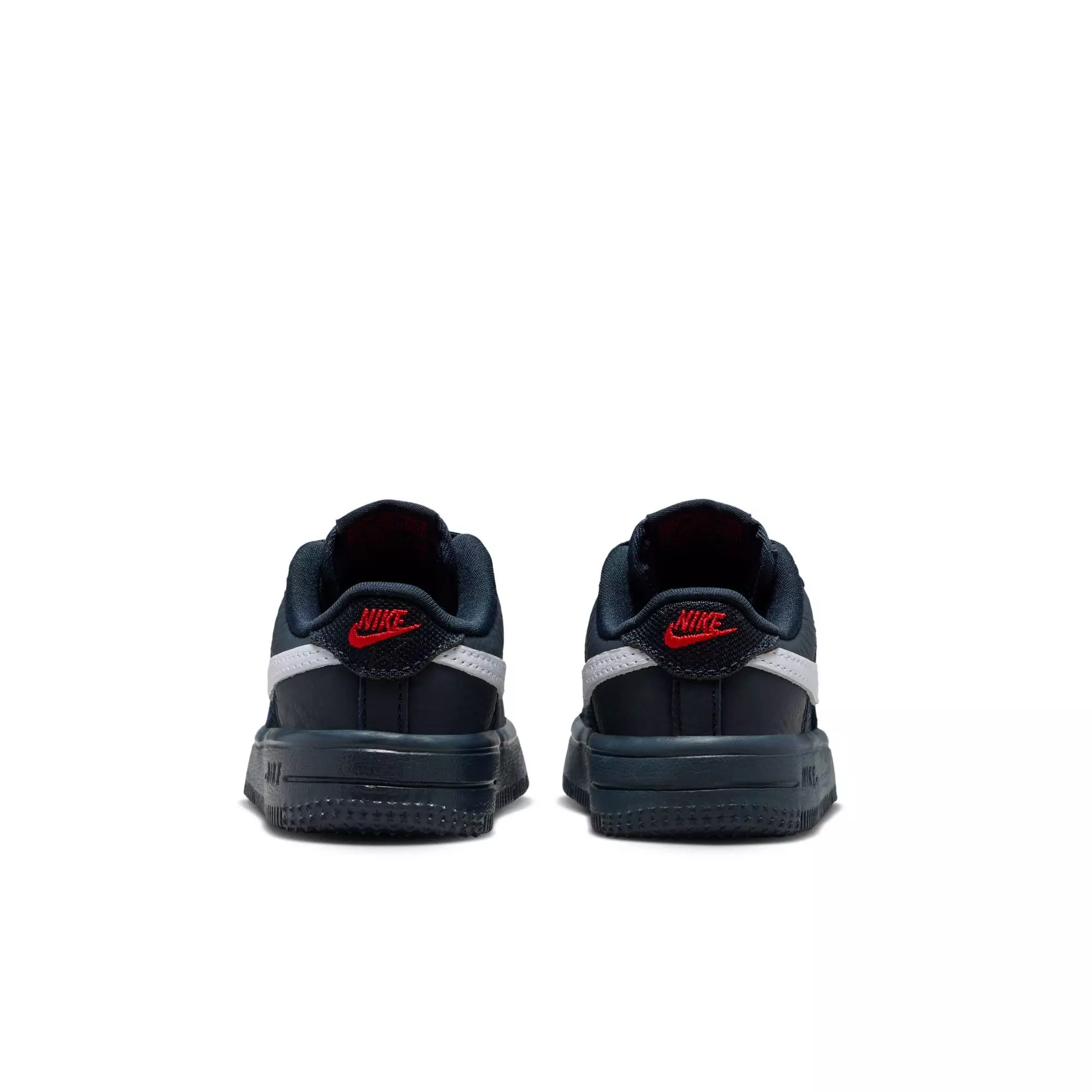 Nike Air Force 1 "Dark Obsidian" Toddler Kids' Shoe - DARK OBSIDIAN/WHITE/BLACK/UNIVERSITY RED