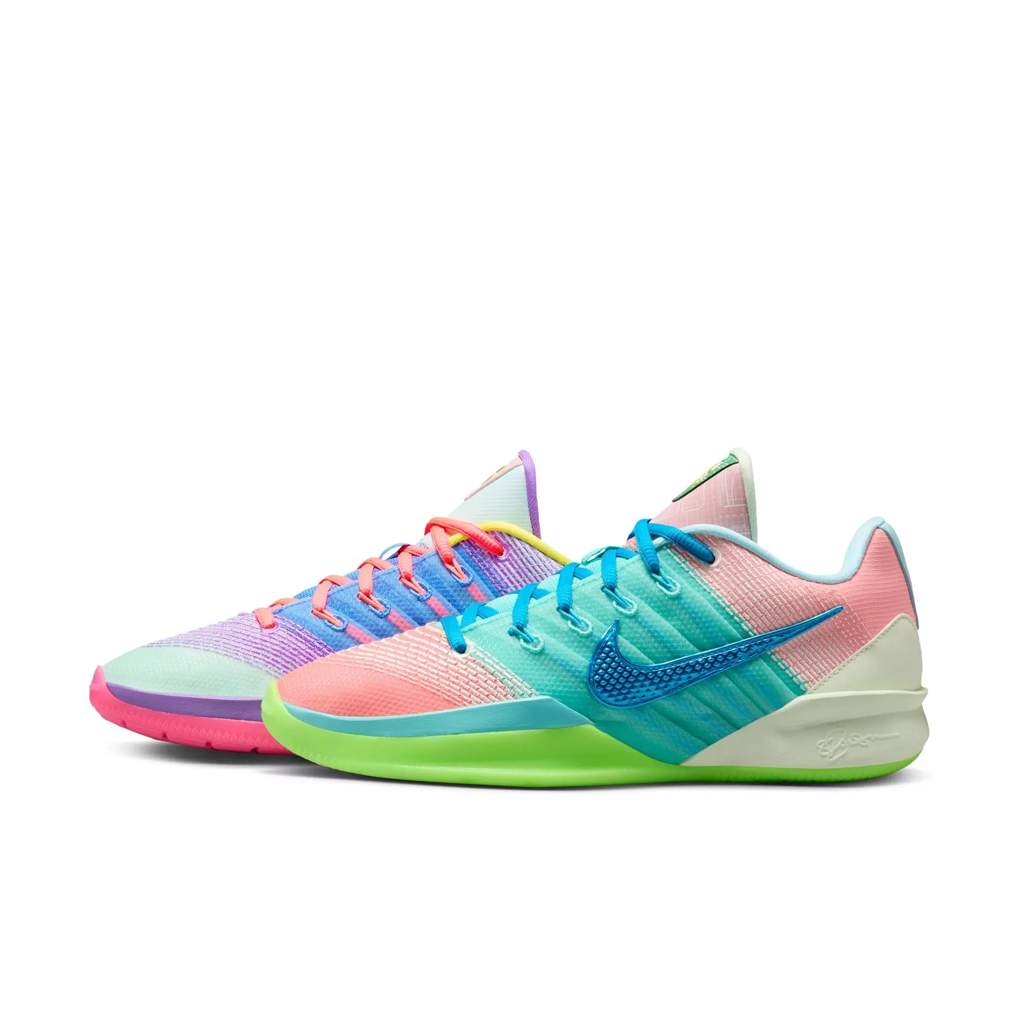 Nike Sabrina 3 "What The?" Basketball Shoe - IGLOO/HOT LAVA/BLUE CRYSTAL